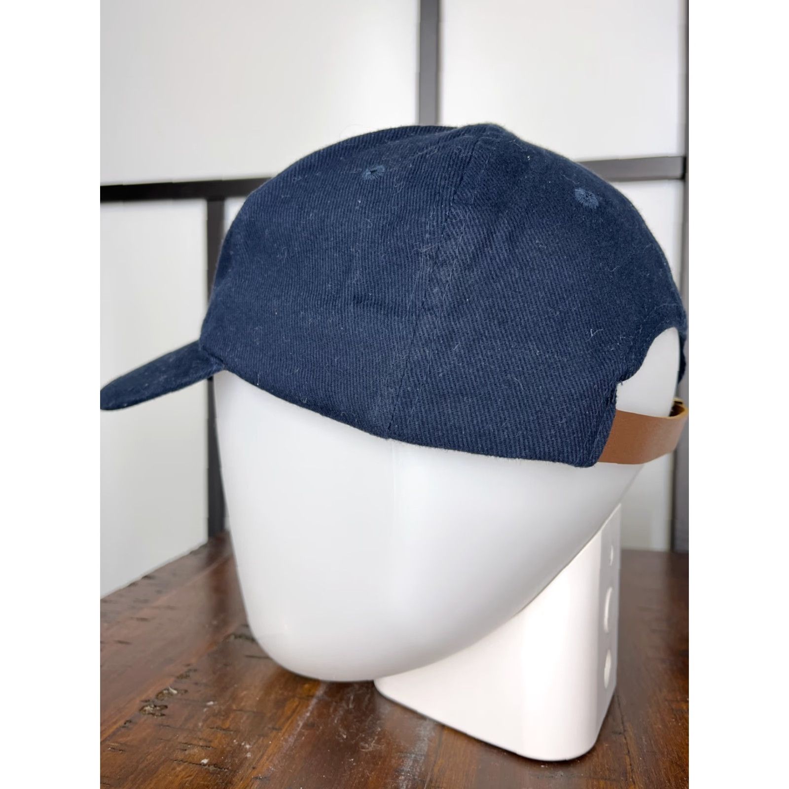 NASA NASA Hat Cap Strapback Adult One Size Blue Cotton Twill Space And Rocket Logo Baseball Cap Mens Modern Casual Vintage No N/A Size ONE SIZE - 5 Thumbnail