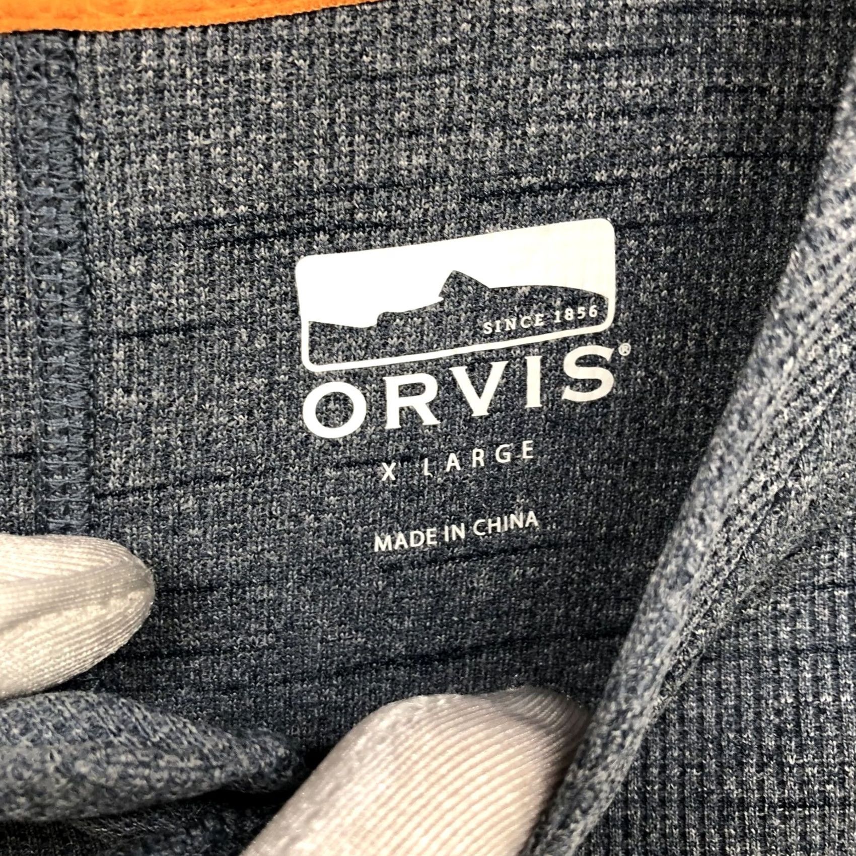Orvis Orvis Active Henley Long Sleeve Shirt Mens XL Gray Performance Outdoors Hiking Size US XL / EU 56 / 4 - 5 Thumbnail
