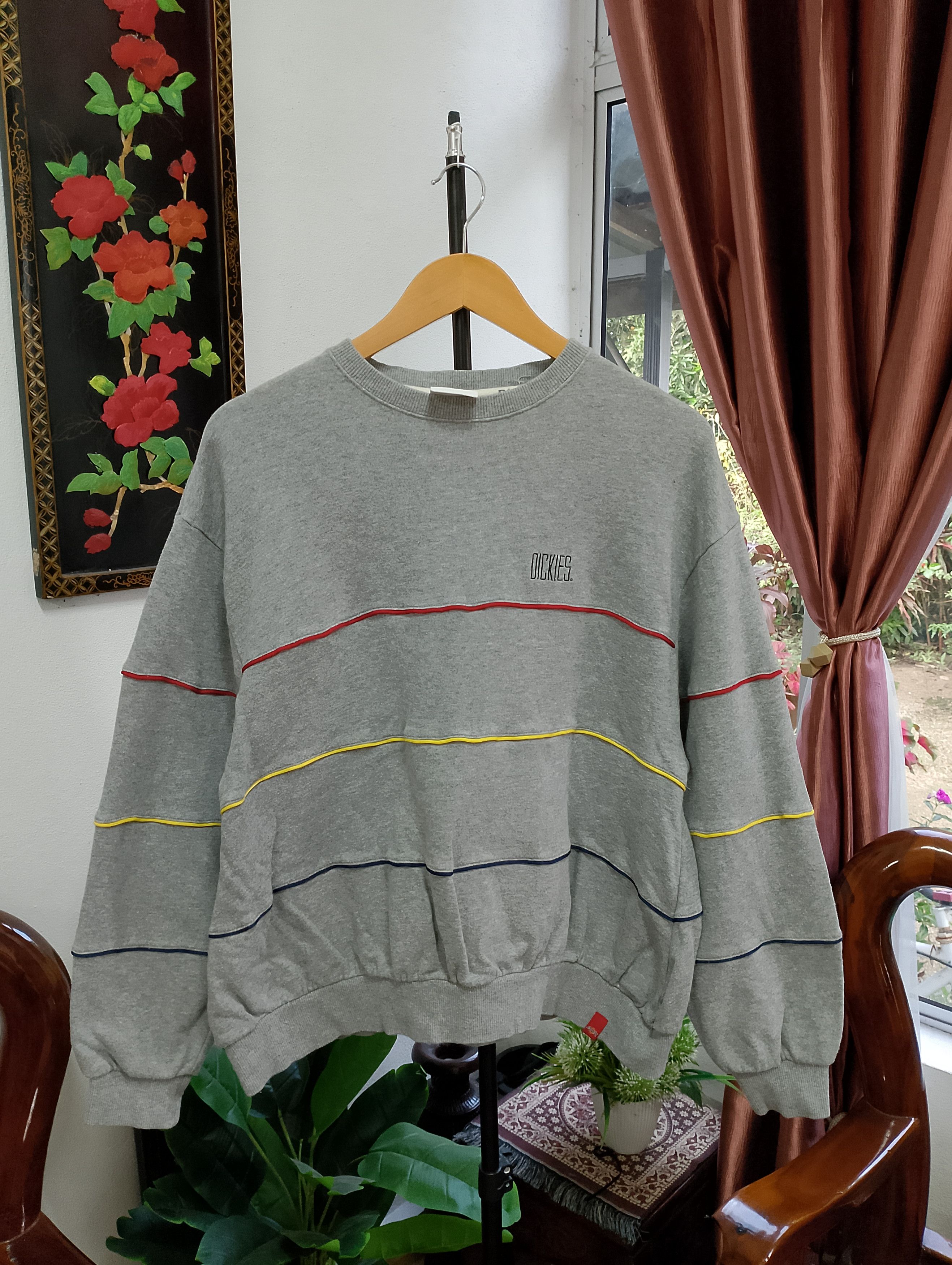 Dickies Vintage Dickies Gray Crewneck Sweatshirt Size US M / EU 48-50 / 2 - 1 Thumbnail