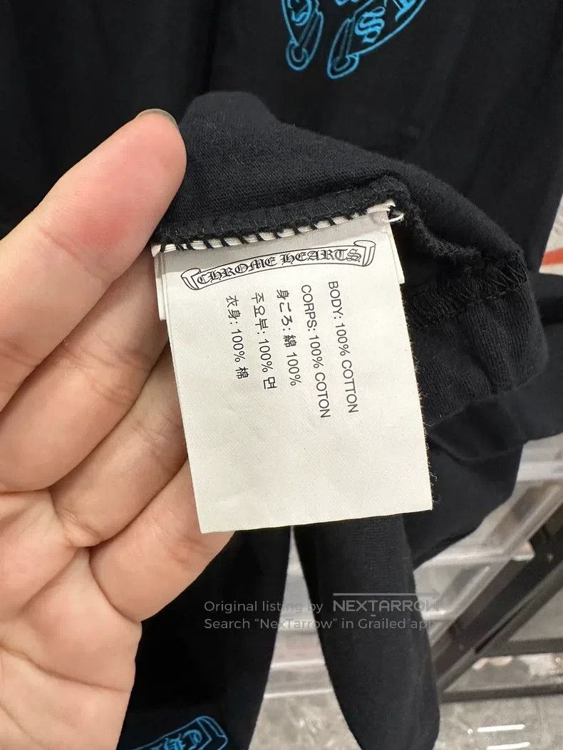 Chrome Hearts CHROME HEARTS Size L Horseshoe pocket blue three crosses bl Size US L / EU 52-54 / 3 - 5 Thumbnail