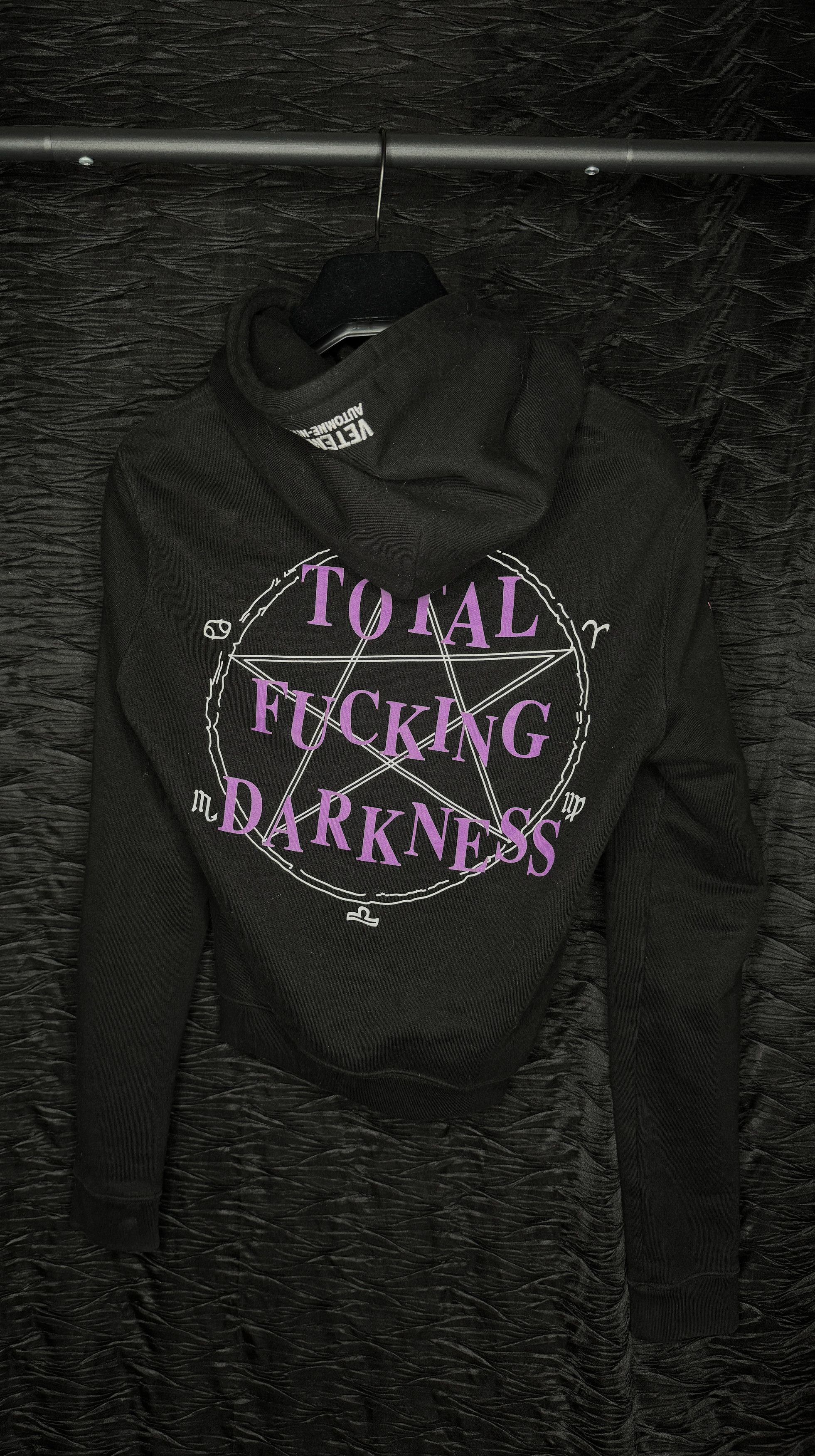 Vetements Vetements Total Fucking Darkness hoodie Size US S / EU 44-46 / 1 - 2 Thumbnail