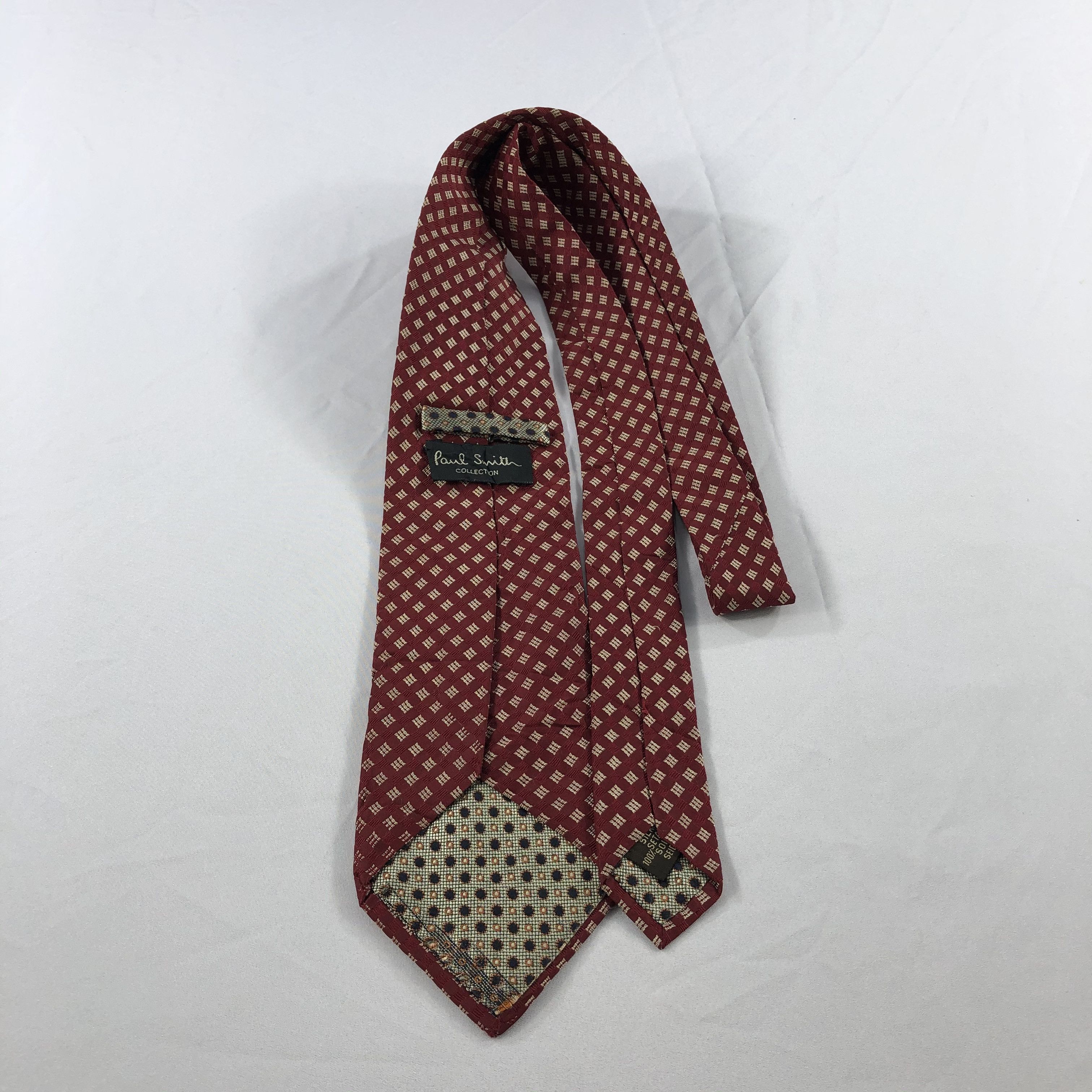 Paul Smith × Vintage Paul Smith Silk Neck Ties T88 Size ONE SIZE - 2 Thumbnail