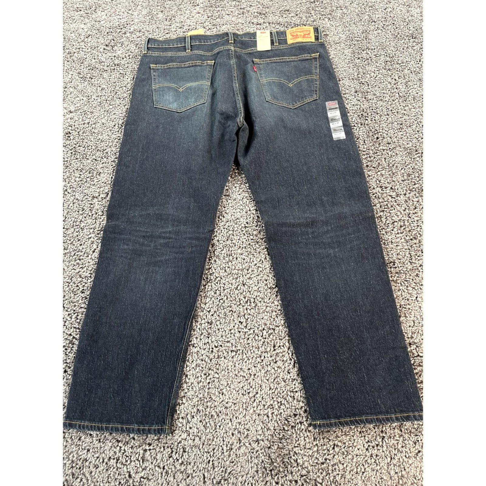 Levi's Levi's 505 Jeans Regular Straight Denim Blue 42x30 Mens Pocket 5-Pocket Comfort Stretch Jeans Denim Blue Regular Mens Size US 42 / EU 58 - 5 Thumbnail