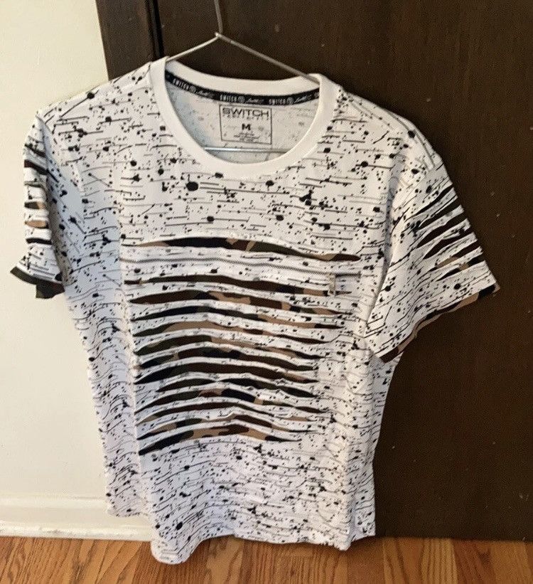 Other Switch Remarkable Distressed Slash Tee - Camo Underlay - M Size US M / EU 48-50 / 2 - 8 Thumbnail