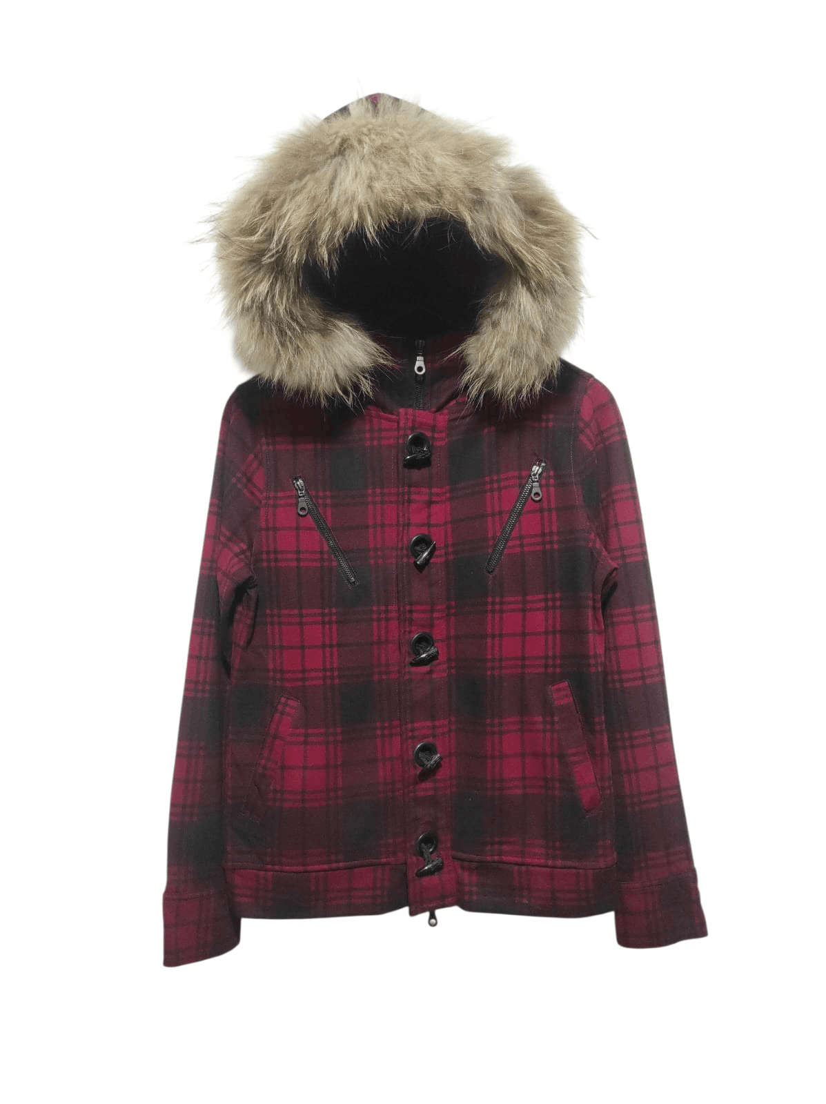 In The Attic In the attic double zip Fur hoodie ifsix LGB style Size US M / EU 48-50 / 2 - 1 Thumbnail