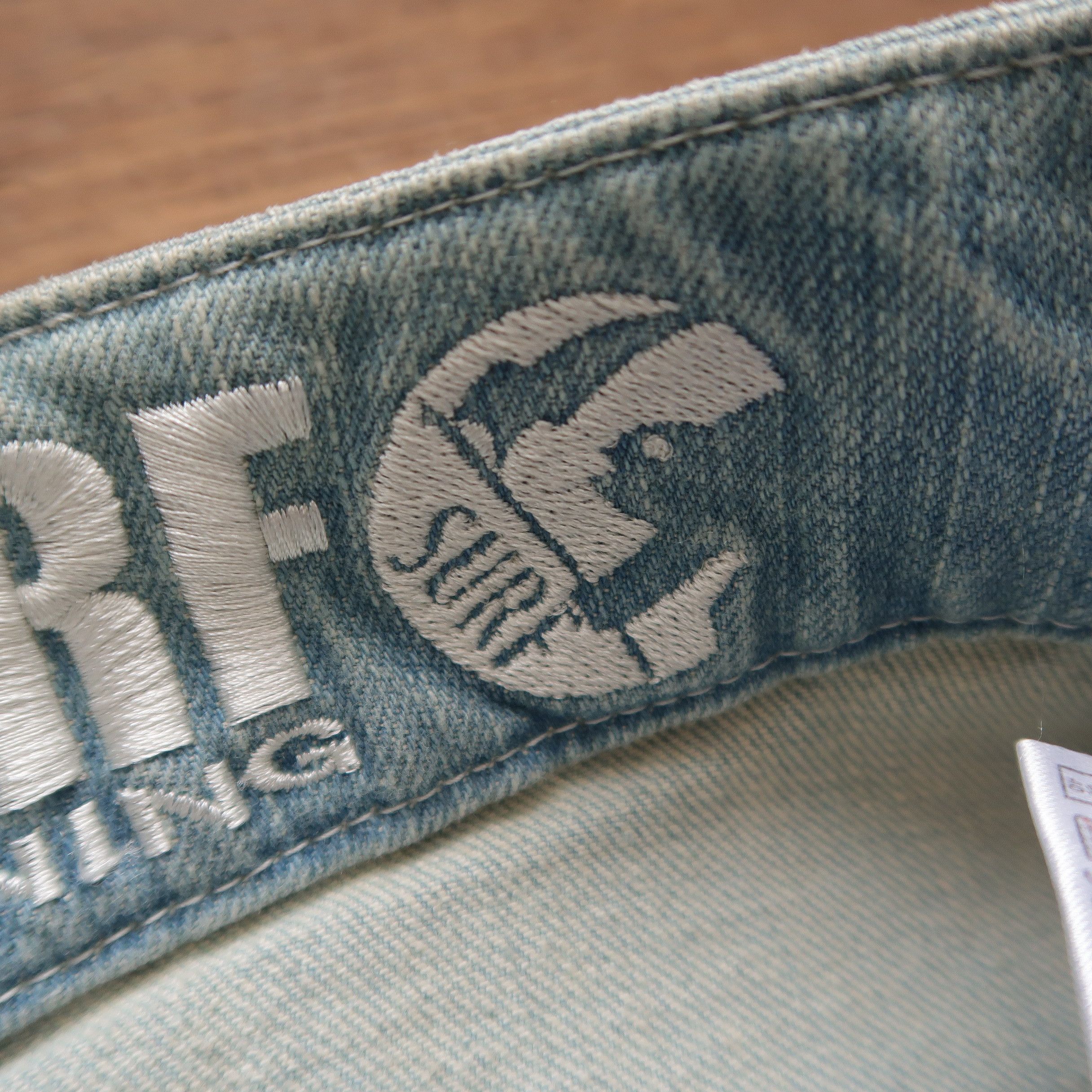 Le Grande Bleu (L.G.B.) 🔥Sick Y2K LGB Vintage Gotcha Banana Curved Denim Vkei Size US 32 / EU 48 - 9 Thumbnail
