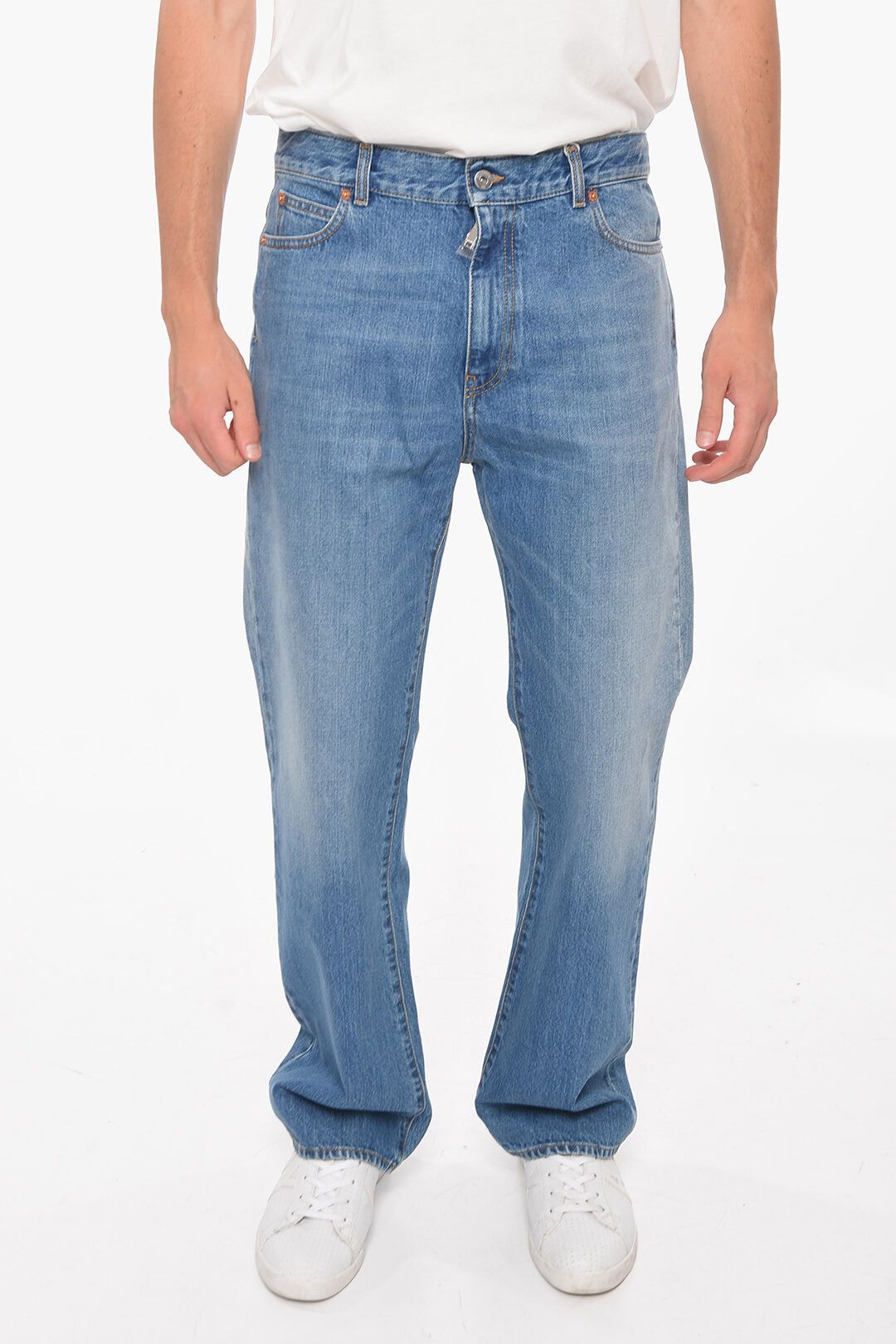 image of Valentino Og1Mm1223 Jean In Light Blue, Men's (Size 32)