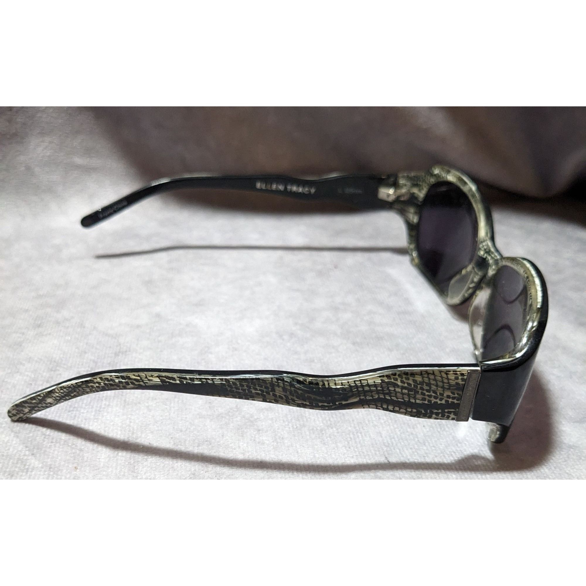 Other Ellen Tracy Vesta Black Sunglasses Frames Size ONE SIZE - 2 Thumbnail