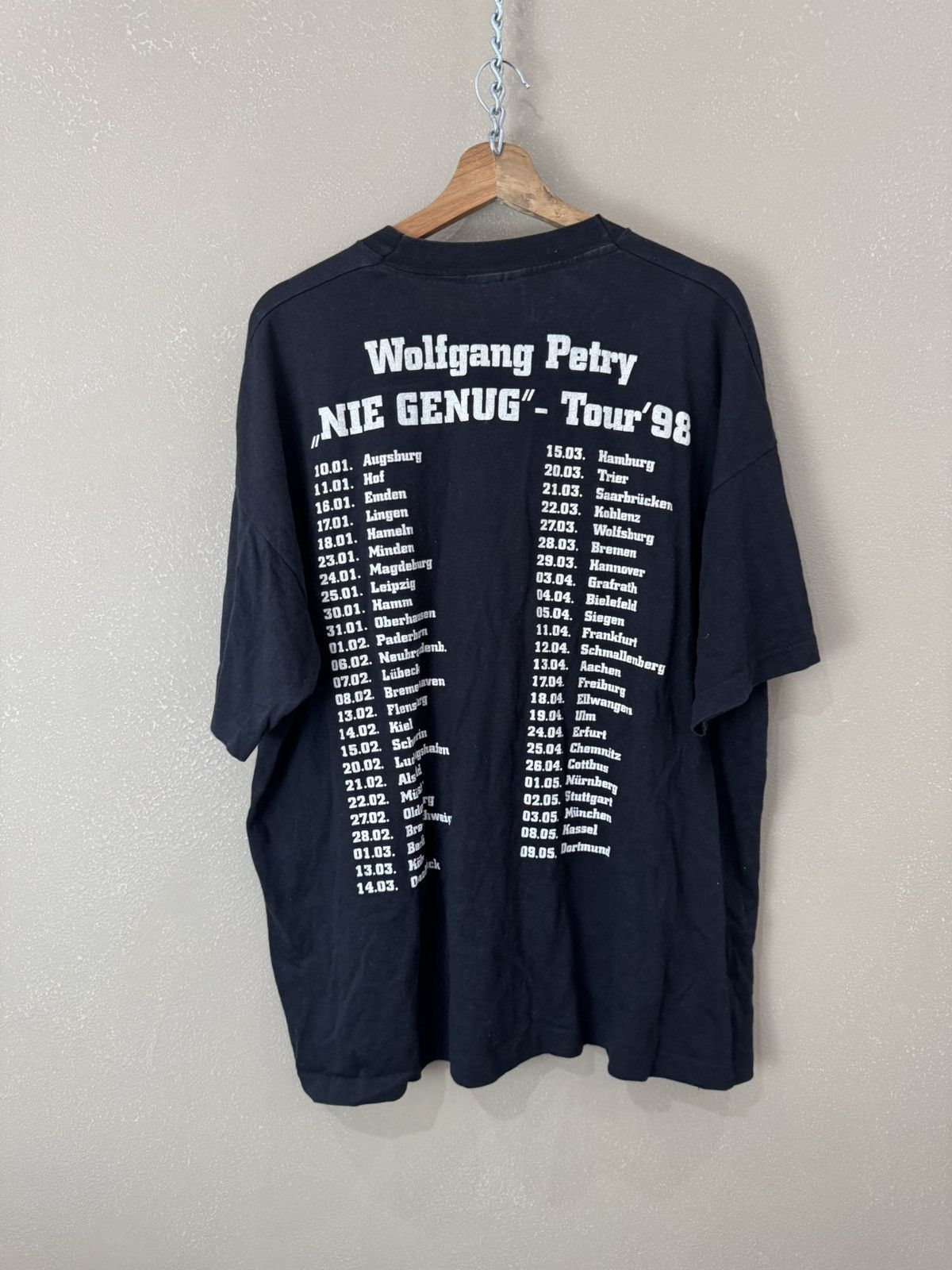 Band Tees Vintage Wolfgang Petry 90s vtg tshirt Size US XXL / EU 58 / 5 - 2 Thumbnail
