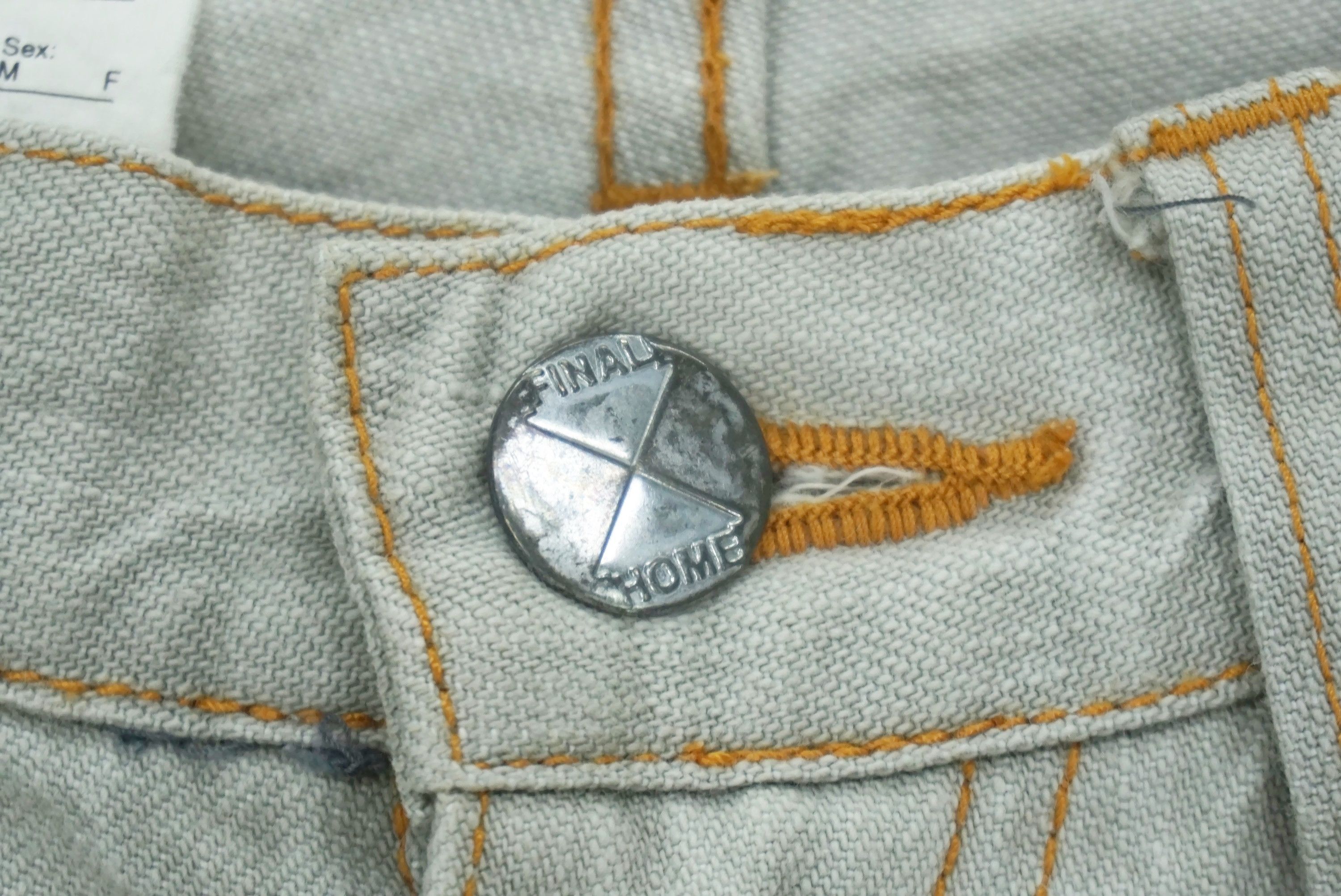 Other Final Home Jeans Size W28xL31 Kosuke Tsumura Slim Surplus Size US 28 / EU 44 - 5 Thumbnail
