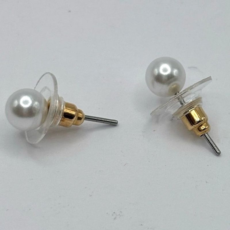 Other Silver Pearl Earrings Size ONE SIZE - 3 Thumbnail