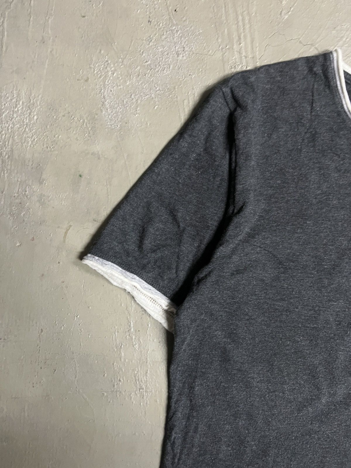 Greg Lauren Beams Japan RRL Greg Lauren Inspired Indigo Slub Henley Size US M / EU 48-50 / 2 - 5 Thumbnail