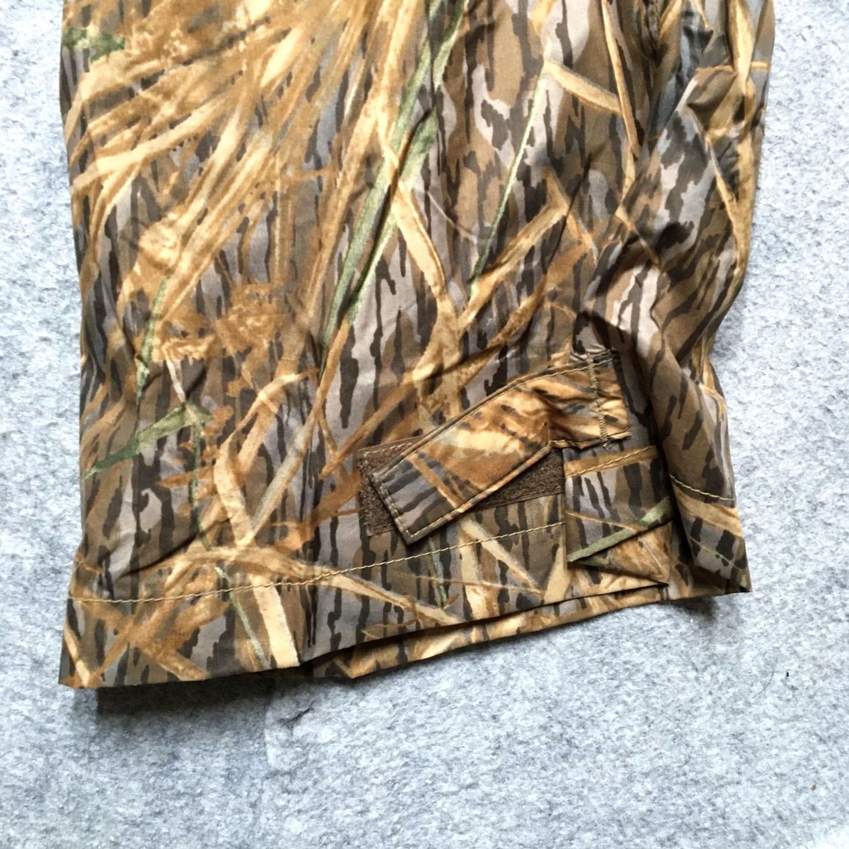 Rains Columbia Men's Small S Brown Shadow Grass Camo Rain Pants Elastic Waist Hunting Size US 29 - 7 Thumbnail
