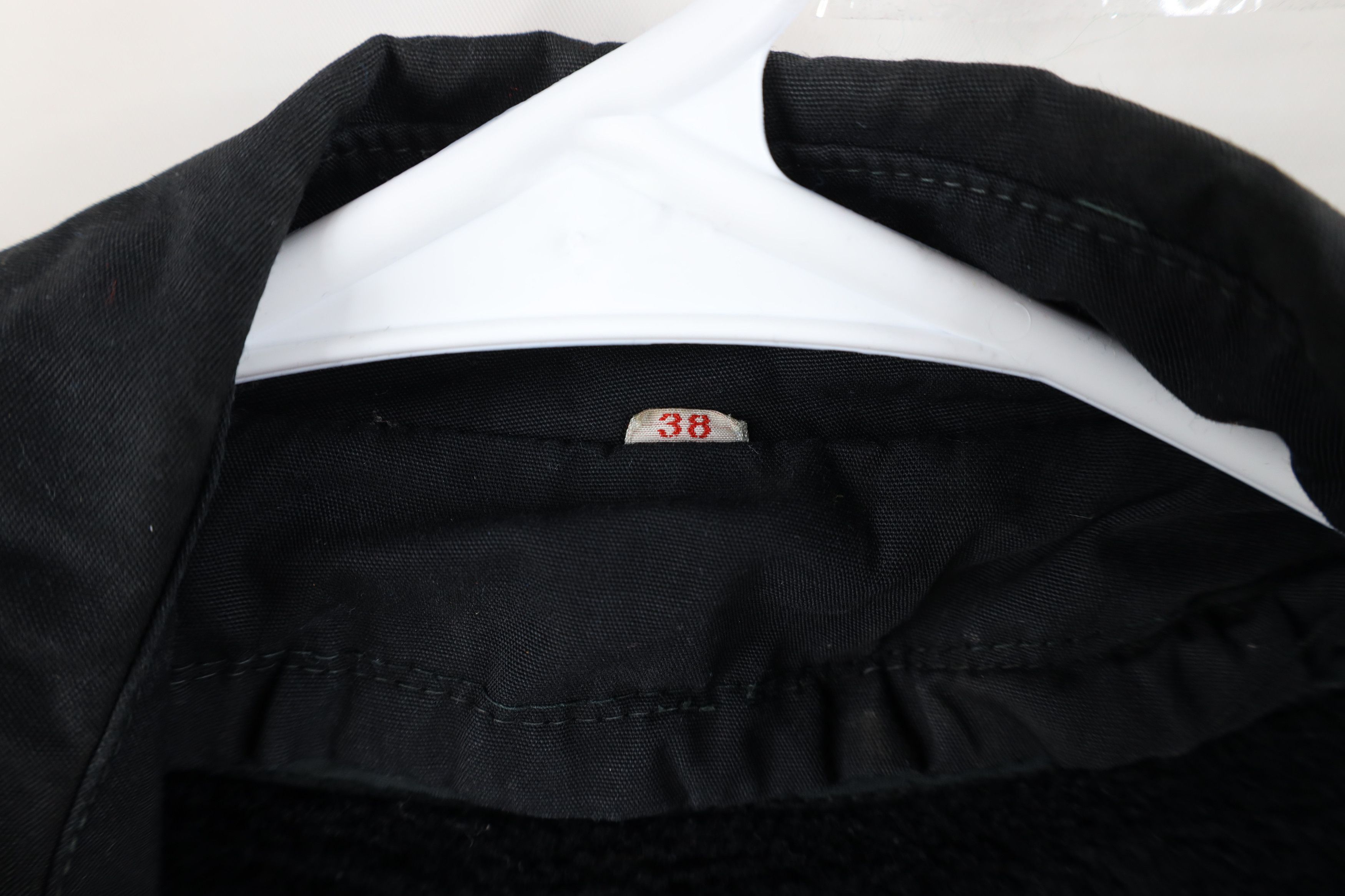 Vintage Vintage 70s Streetwear Lined Trench Coat Rain Jacket Black Size US XXL / EU 58 / 5 - 8 Thumbnail