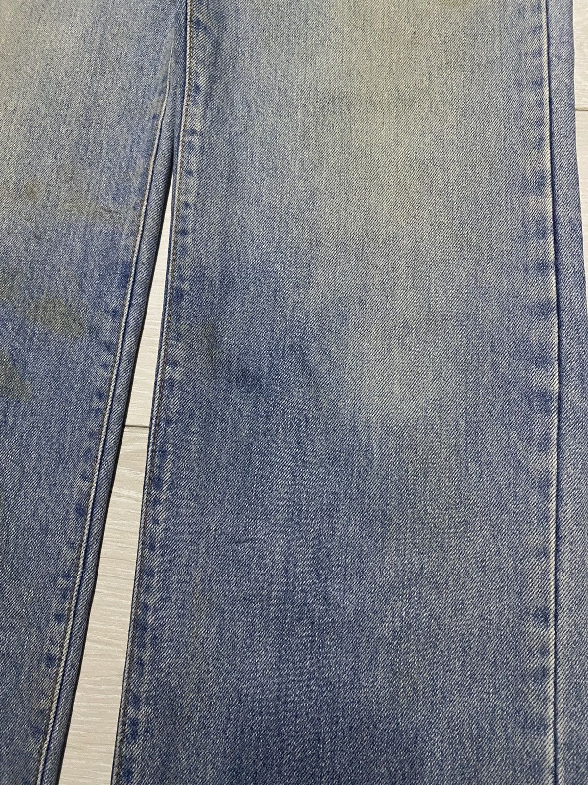 Edwin Vintage Edwin 1057 90s Grunge Distressed Loose Jeans Size US 30 / EU 46 - 8 Thumbnail