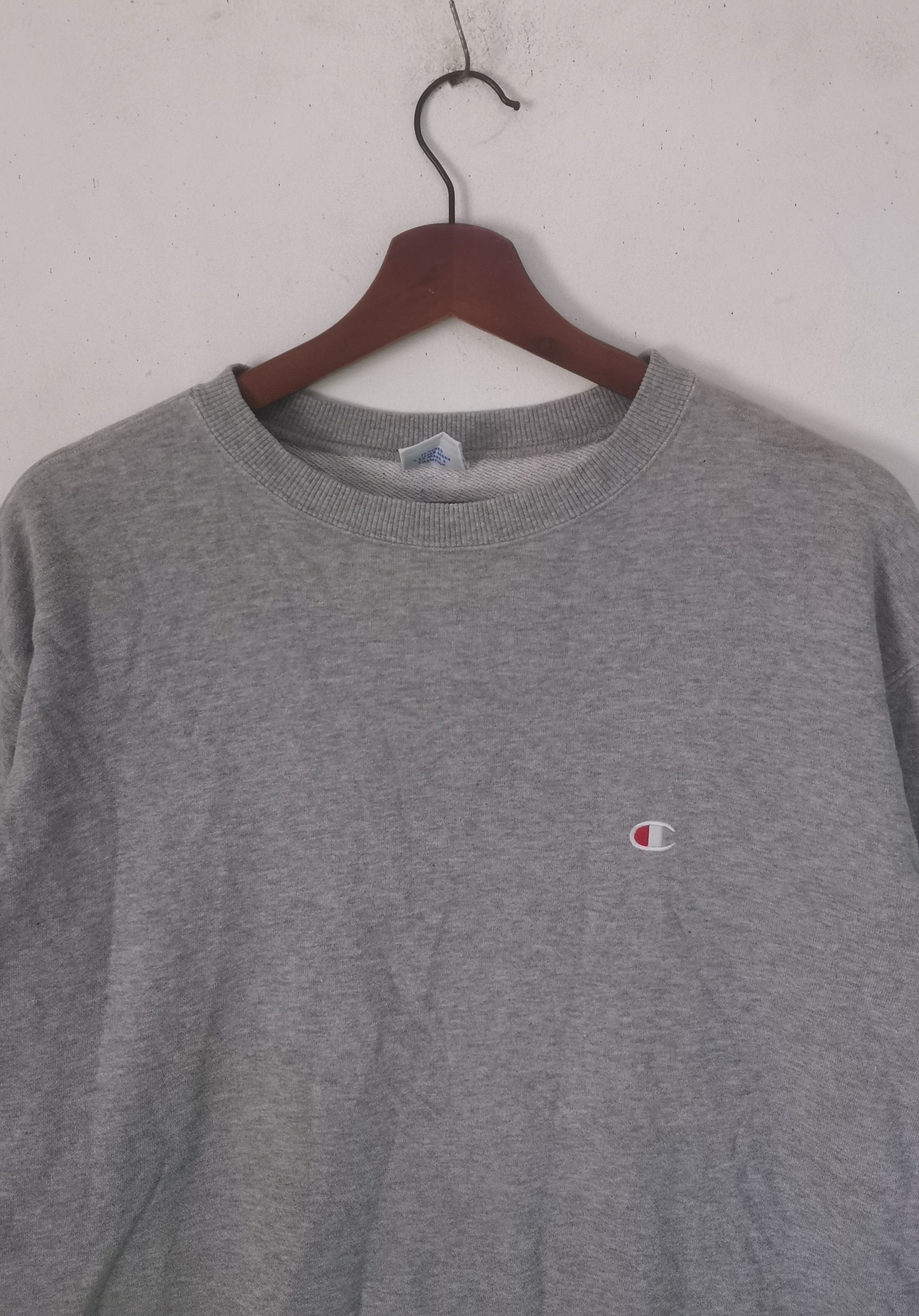 Champion × Vintage Rare vintage Champion sweatshirt small logo grey colour Size US XXL / EU 58 / 5 - 2 Thumbnail