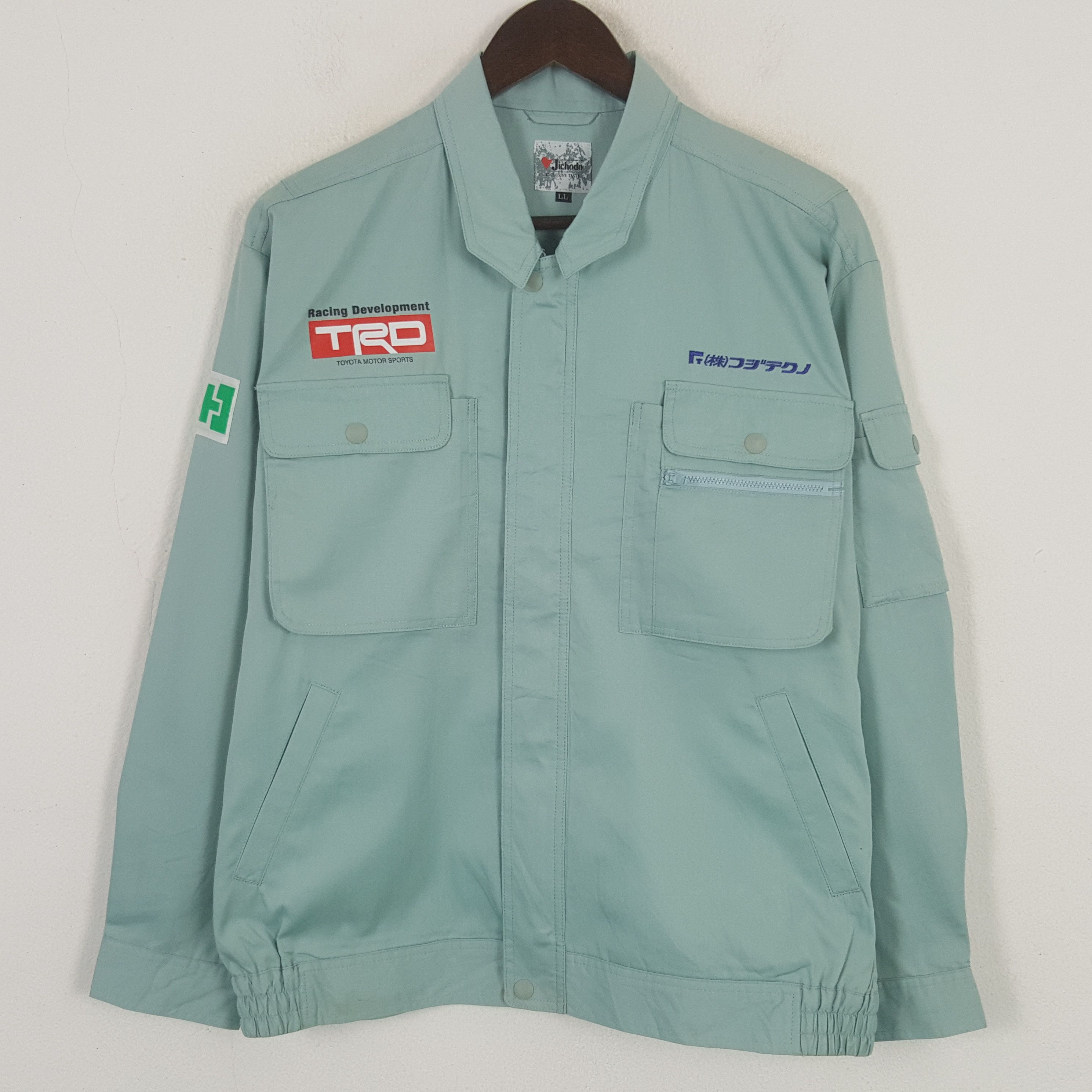 Japanese Brand × Vintage Vintage TRD Racing Development Custom Art Worker Jacket Size US L / EU 52-54 / 3 - 3 Thumbnail