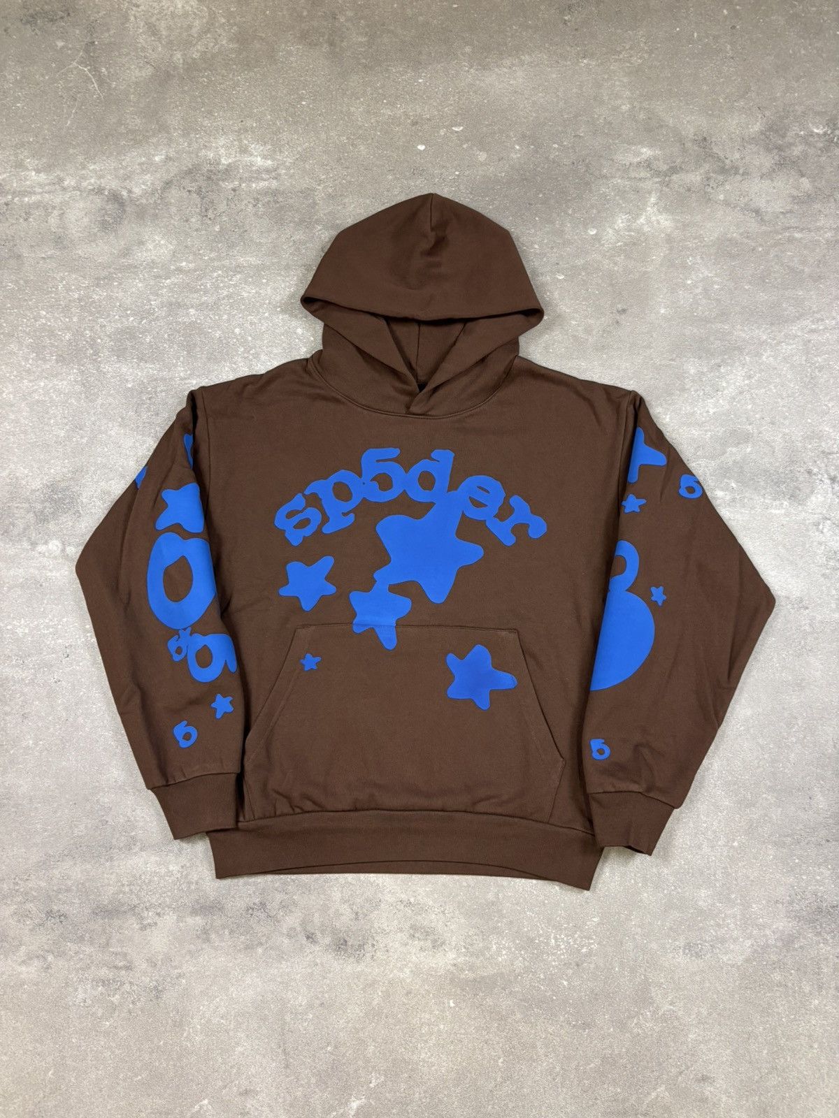 Sp5der Beluga Hoodie Brown