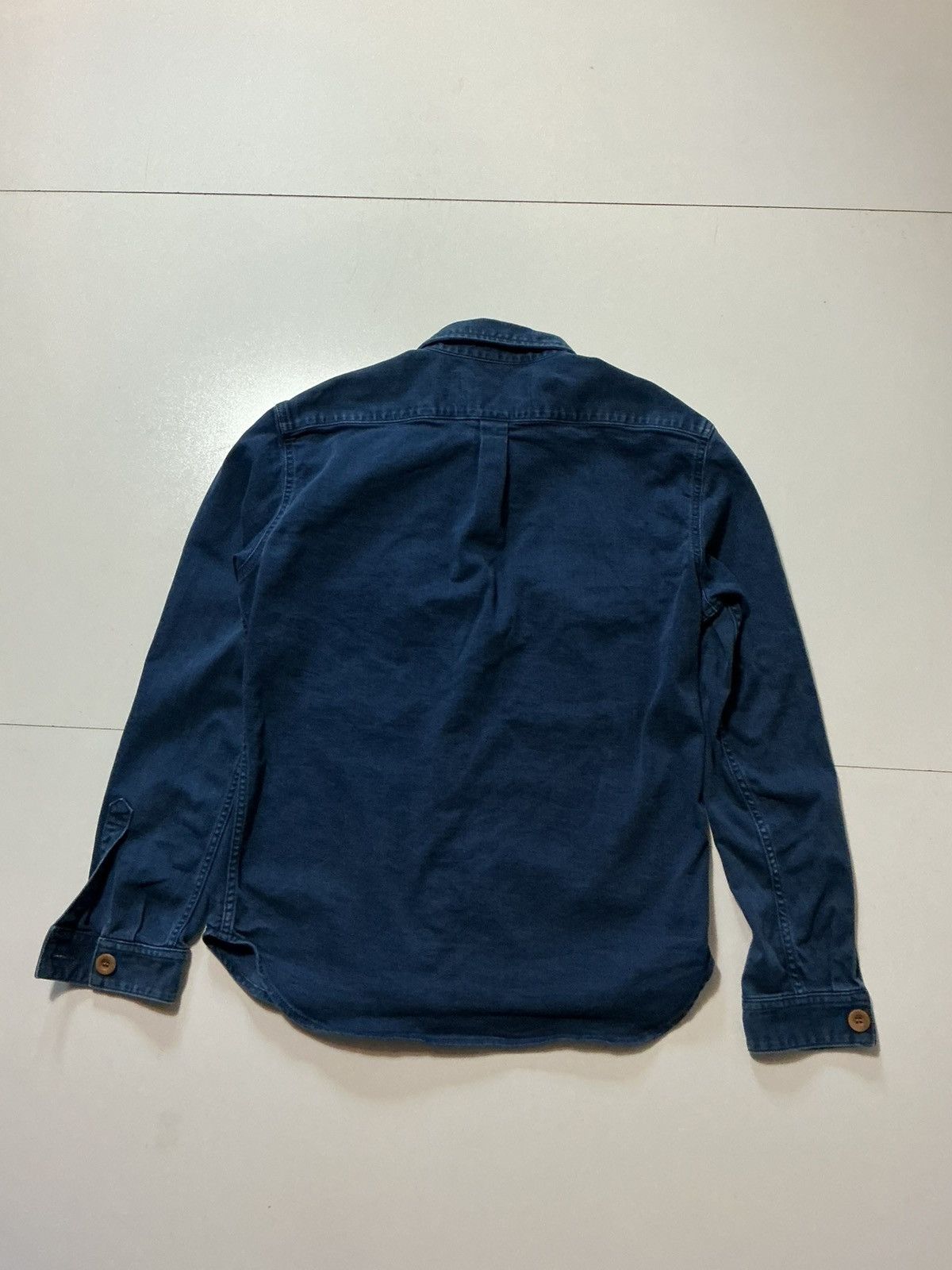 Other Vintage 55 Blue Military Officers Field L/S Shacket Shirt Size US S / EU 44-46 / 1 - 2 Thumbnail