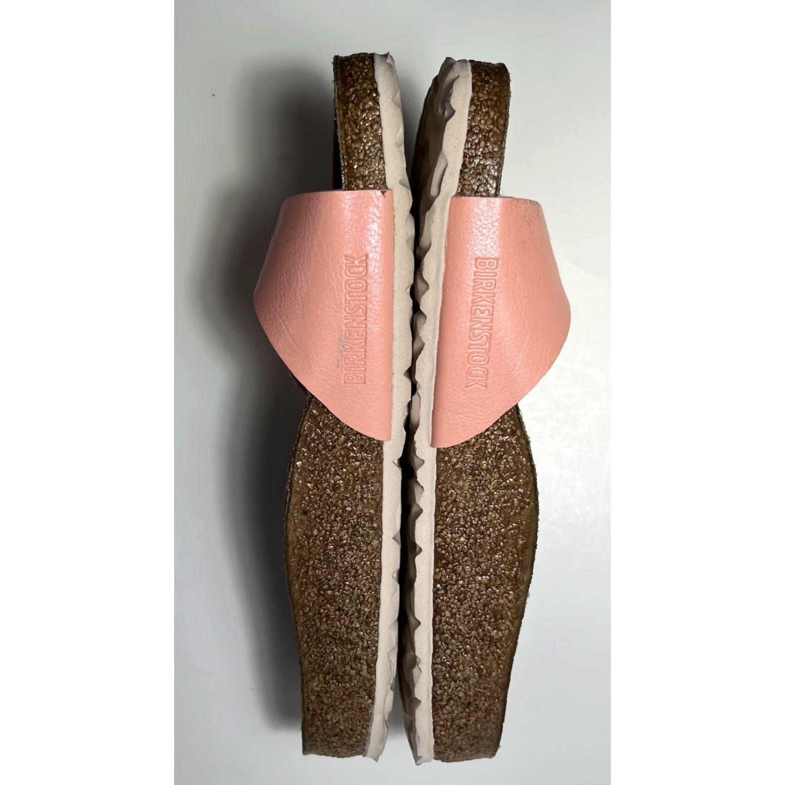 Birkenstock Birkenstock Women's Madrid Patent Slides Sandals Coral Peach US 6 EUR 37 Size US 6 / IT 36 - 4 Thumbnail