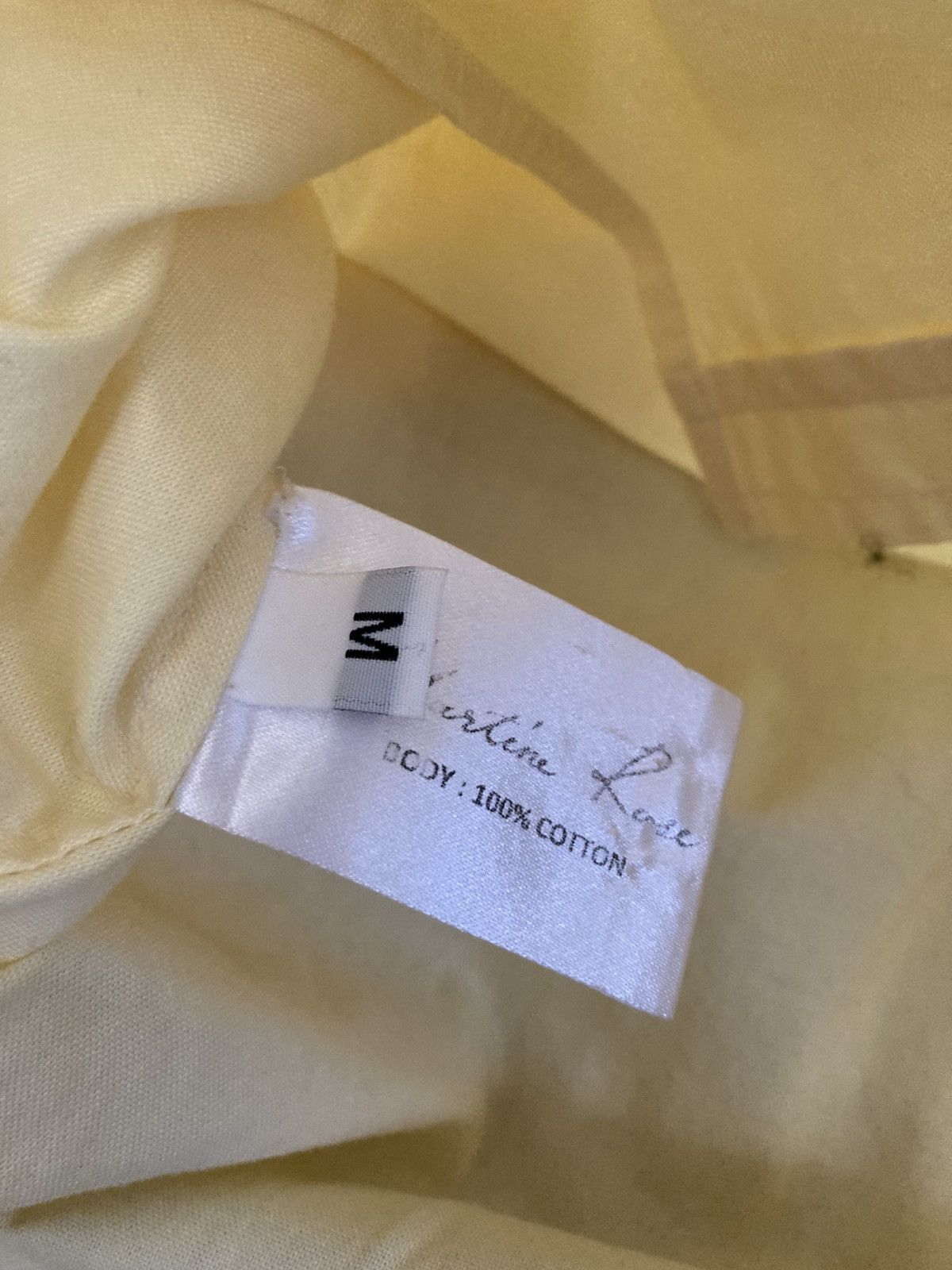 Martine Rose AW17 Martine Rose Yellow Button Up Shirt Classic Logo M 2017 Size US M / EU 48-50 / 2 - 5 Thumbnail