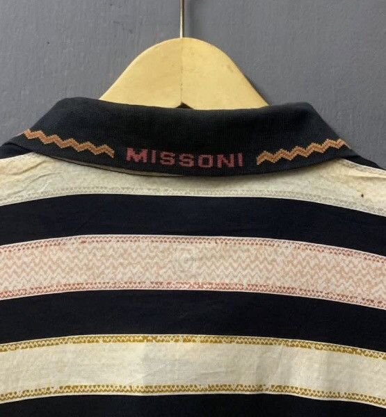 Missoni Missoni Multicolor Long Sleeve Polos Size US L / EU 52-54 / 3 - 6 Thumbnail