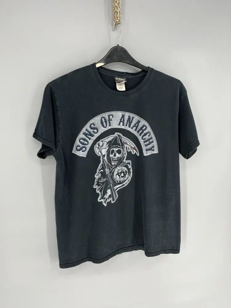 Band Tees × Vintage SOA Sons Of Anarchy Vintage Band Tee VINTAGE Size US L / EU 52-54 / 3 - 2 Thumbnail