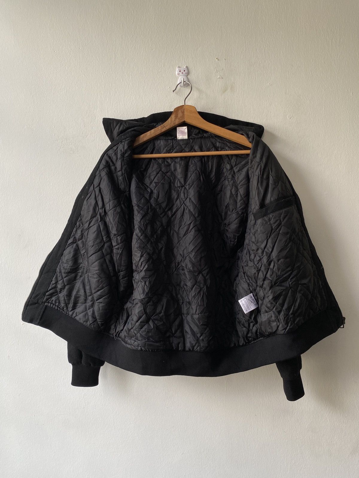 Japanese Brand 2000s - New York Yankees Wool Zipper Hoodie Jacket Size US L / EU 52-54 / 3 - 9 Thumbnail