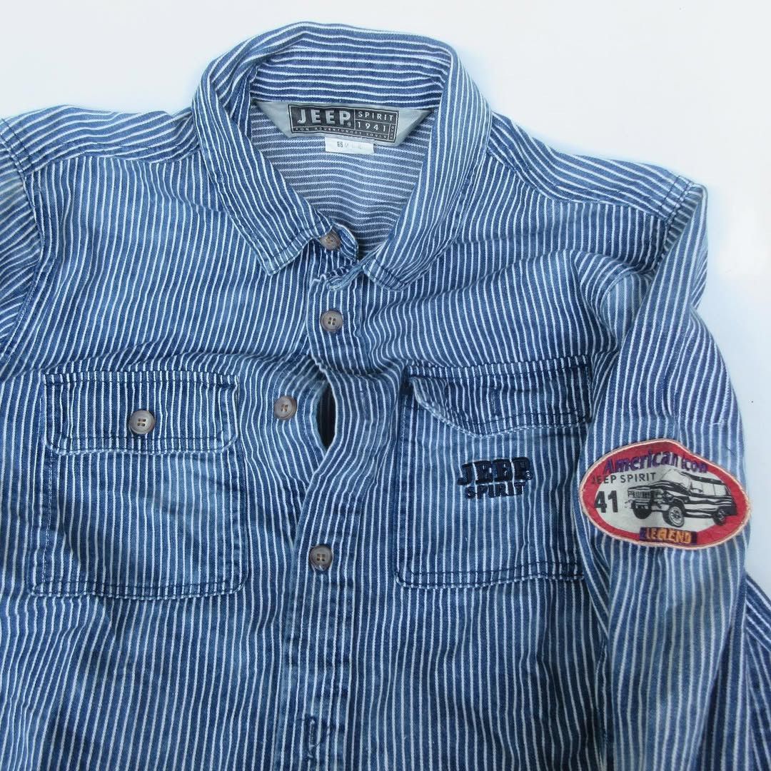 Jeep Jeep Sanforized Stripes long sleeve shirt Size S Size US M / EU 48-50 / 2 - 2 Thumbnail