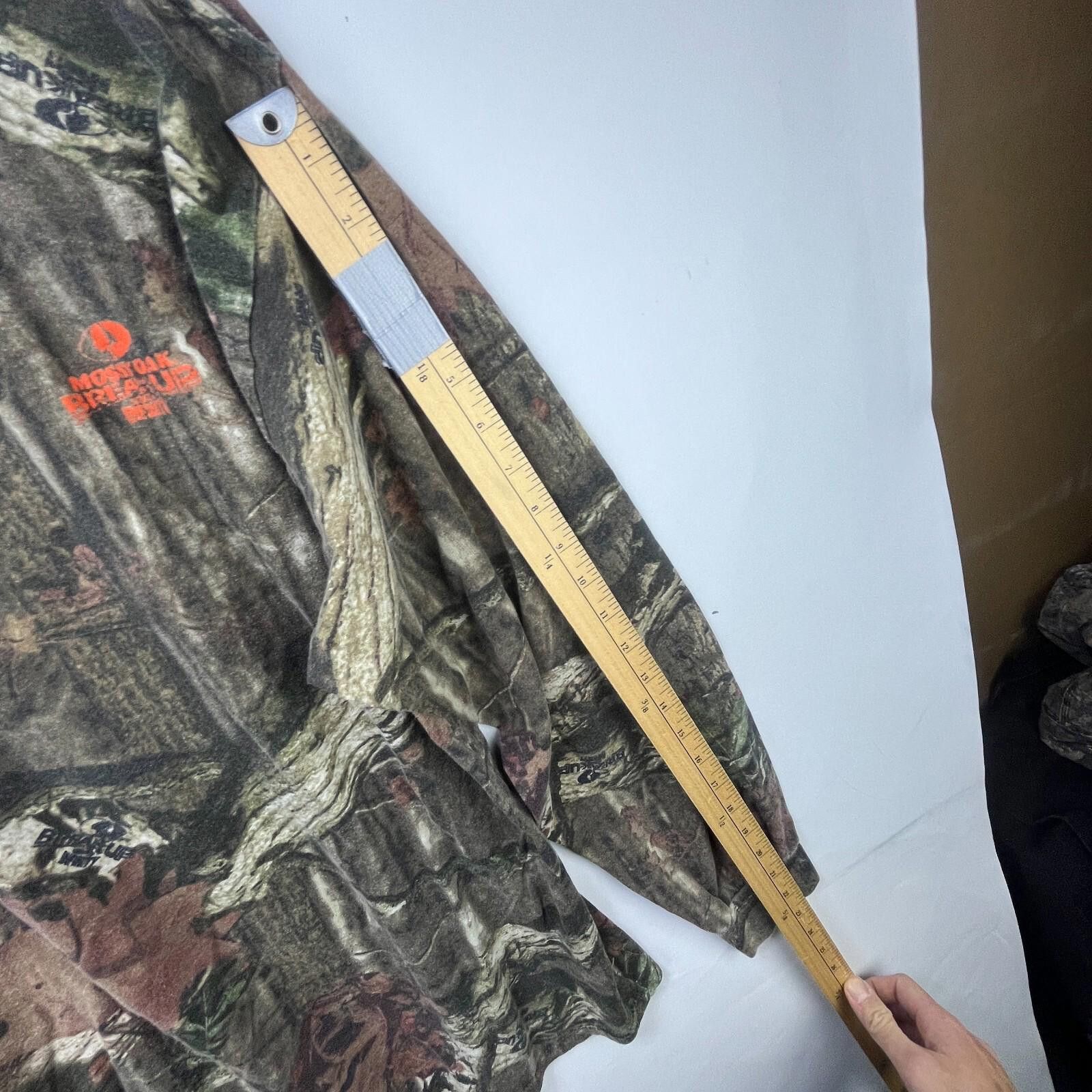 Mossy Oaks Vintage Y2K Camo Tree Long Sleeve Mossy Oak Shirt XL Real Size ONE SIZE - 8 Thumbnail