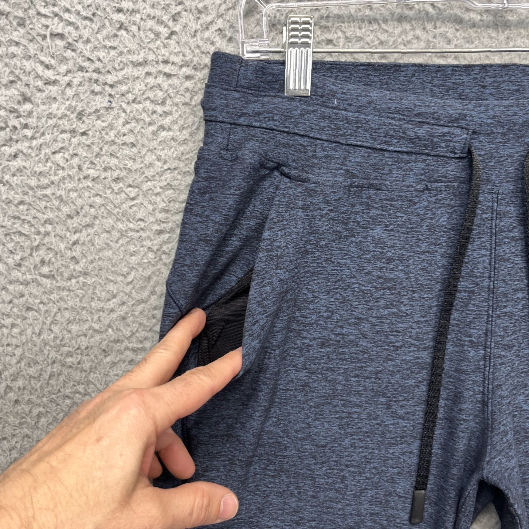 Lululemon Lululemon Womens 8 Jogger Pants Blue Heather Bosse Tennis Athletic W5BCJS Size 30" / US 8 / IT 44 - 4 Thumbnail
