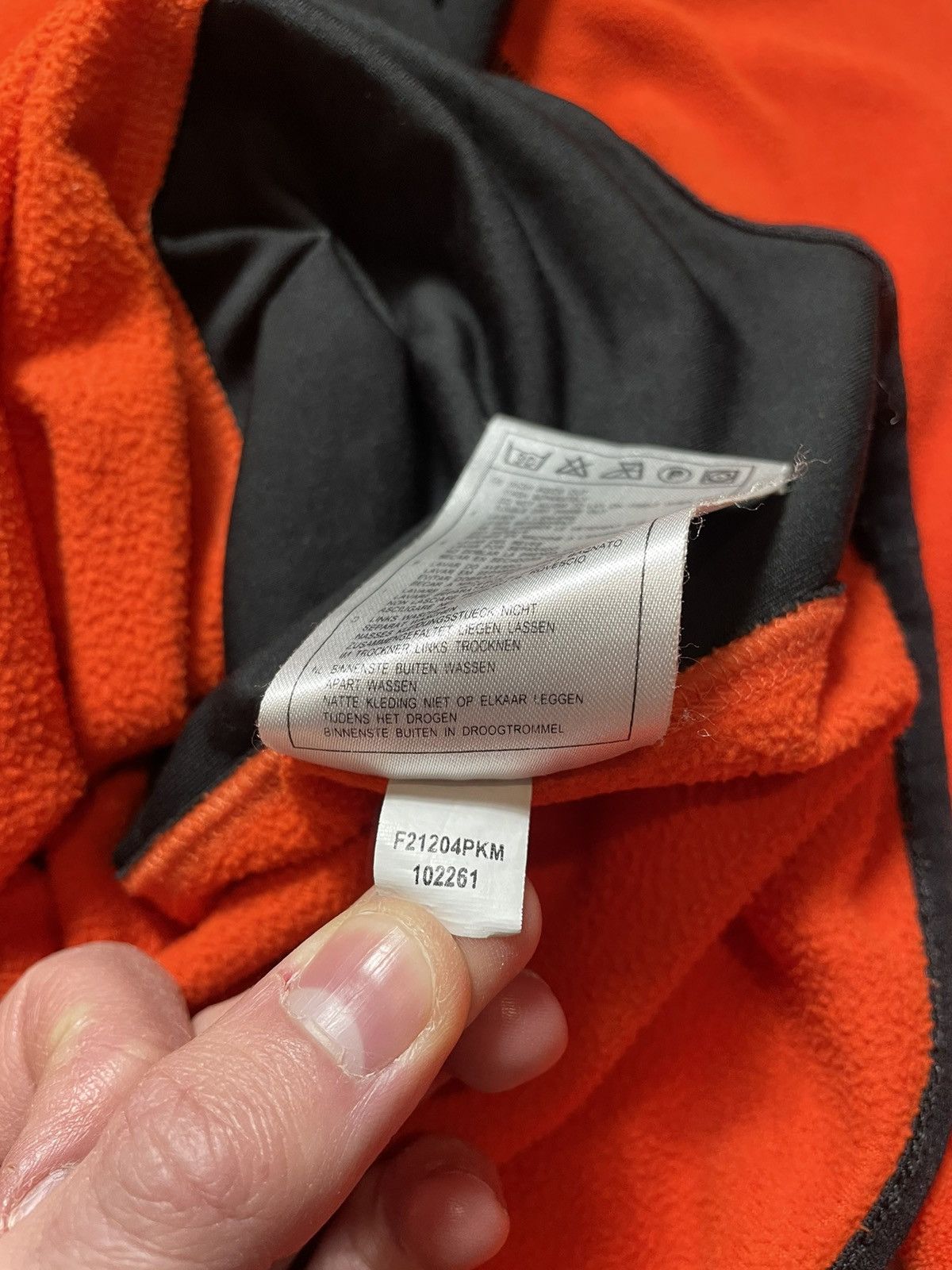 Nike × Vintage Vintage Fleece Jacket 1/2 Zip Pullover Nike Y2K Drill Swoosh Size US S / EU 44-46 / 1 - 13 Thumbnail