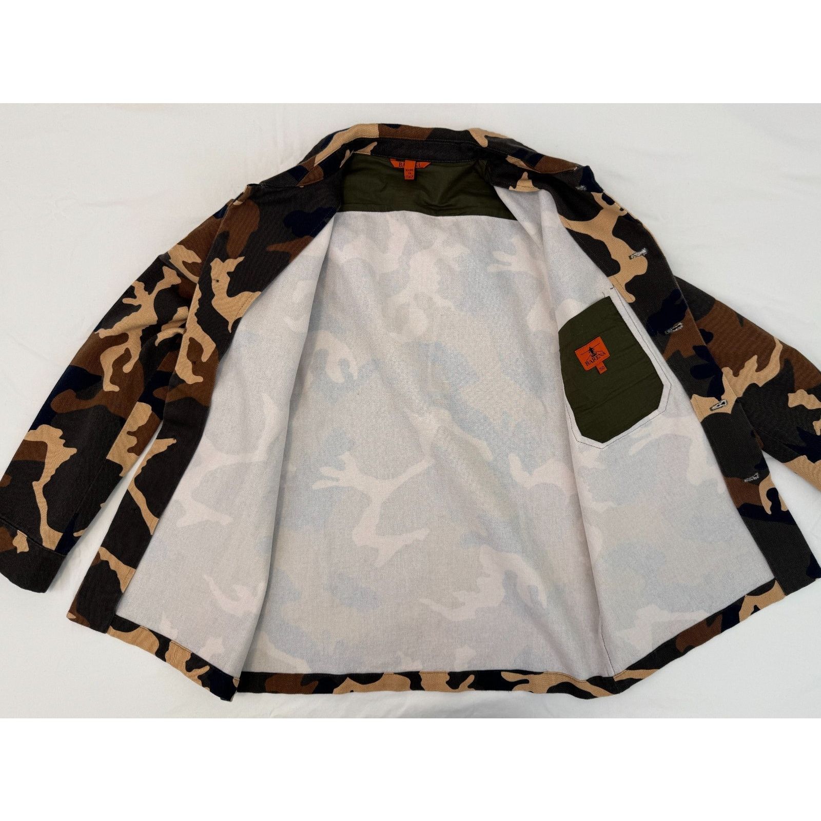 Barena LNWOT Barena Cedrone Overshirt in Cotton Camo Size 50 Size US M / EU 48-50 / 2 - 4 Thumbnail
