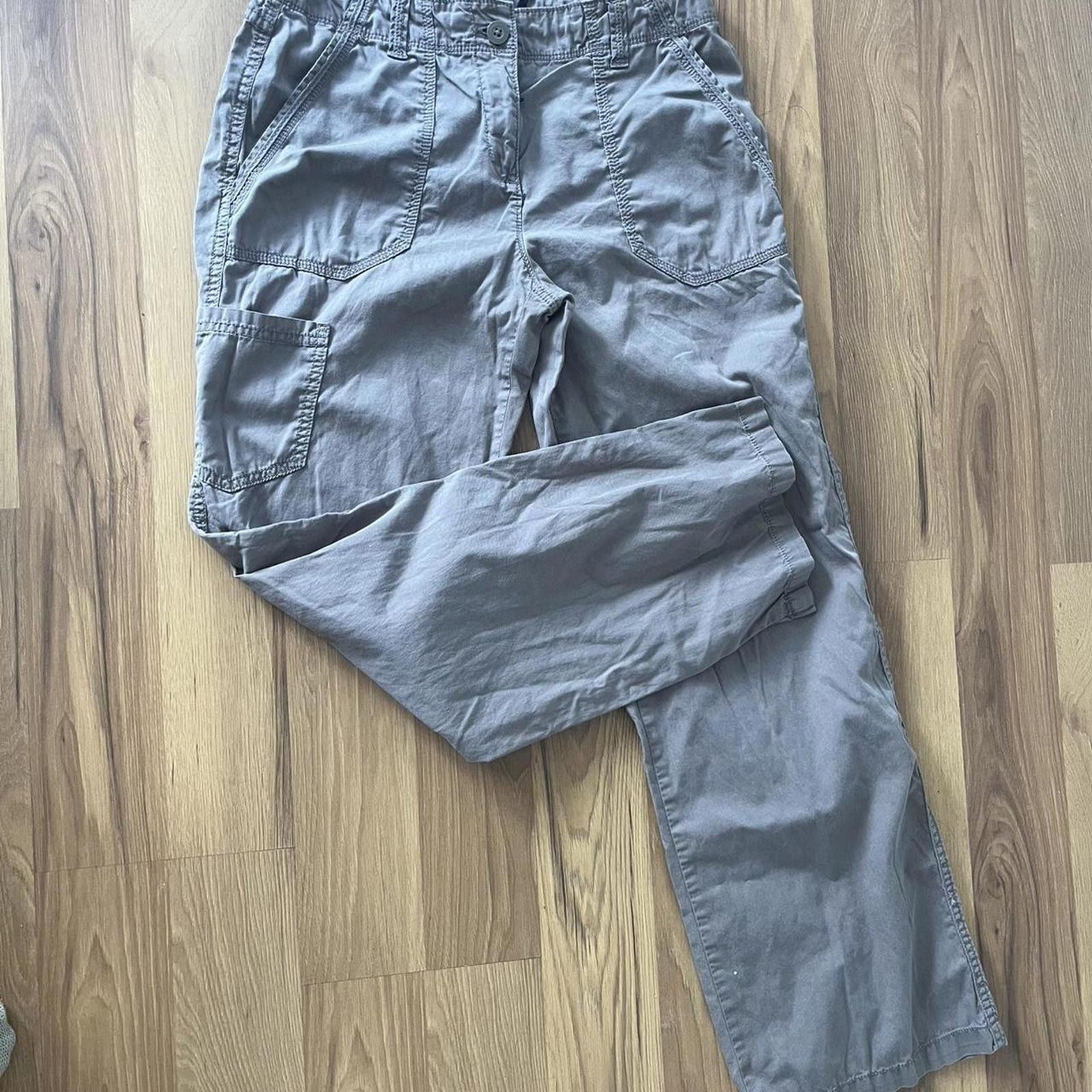 Other Grey straight legged cargo pants Size 32" / US 10 / IT 46 - 3 Thumbnail