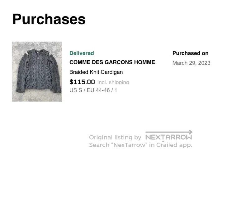Comme des Garcons Comme des Garcons sweater Size S / US 4 / IT 40 - 8 Thumbnail