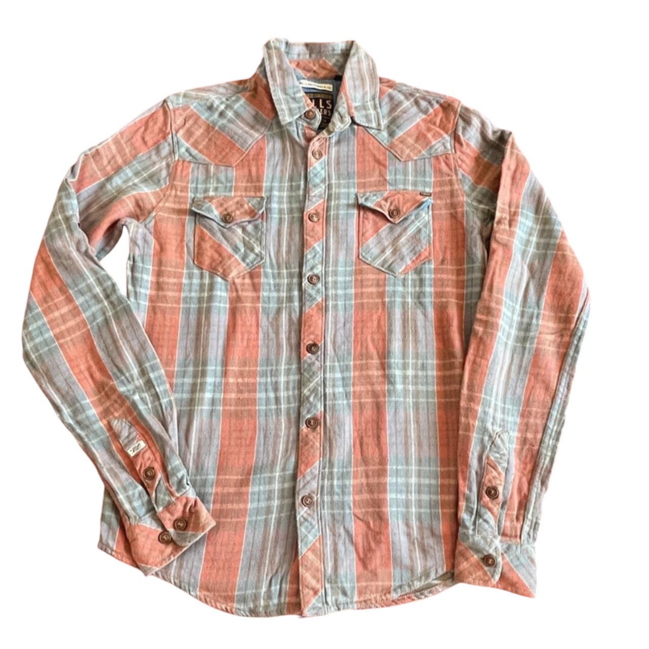 Vintage Mills Brothers & Co Vintage Plaid Shirt Men's Size S Size US S / EU 44-46 / 1 - 1 Thumbnail