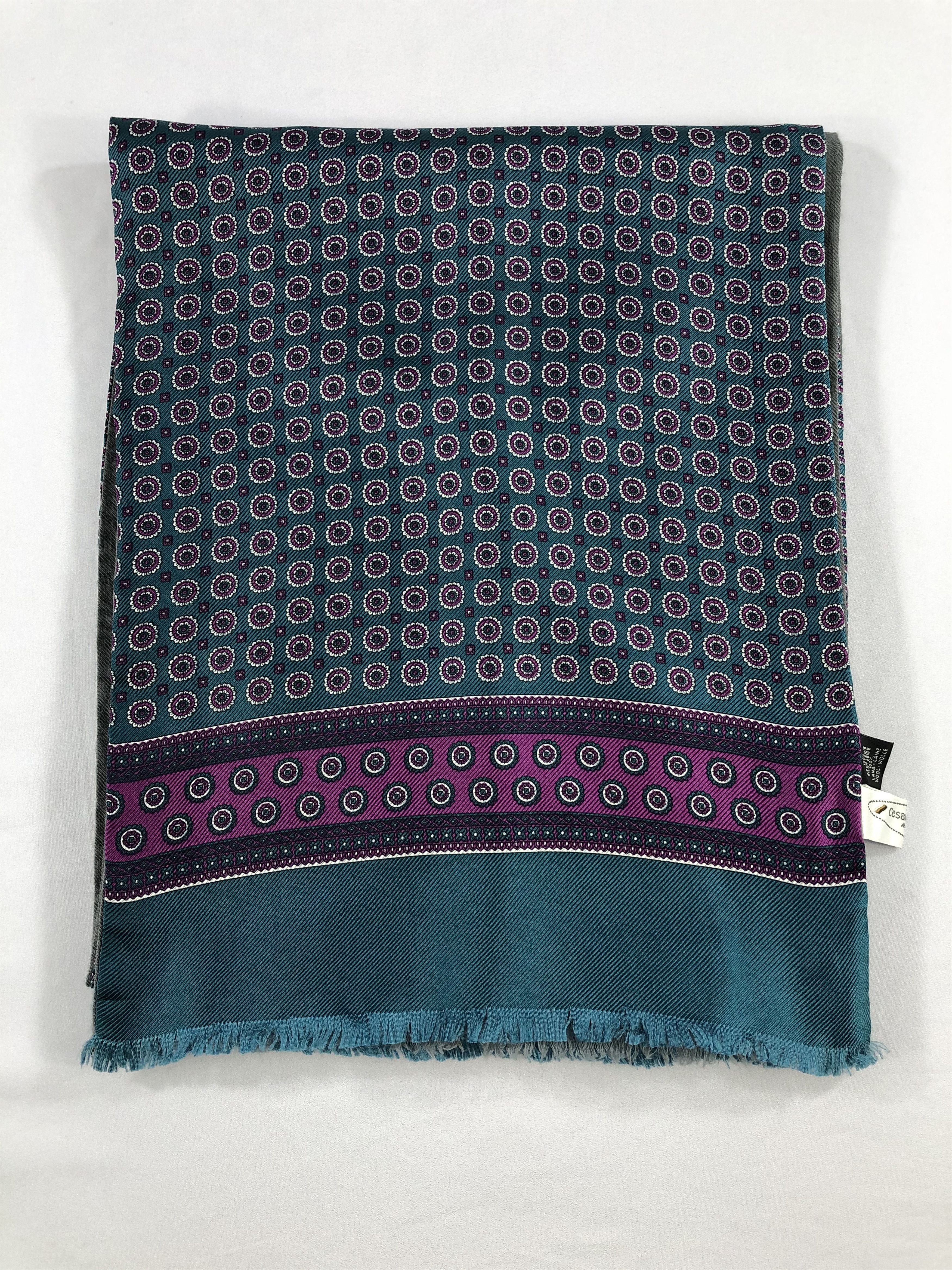 Other Vintage Cesare Silk Scarf Size ONE SIZE - 2 Thumbnail