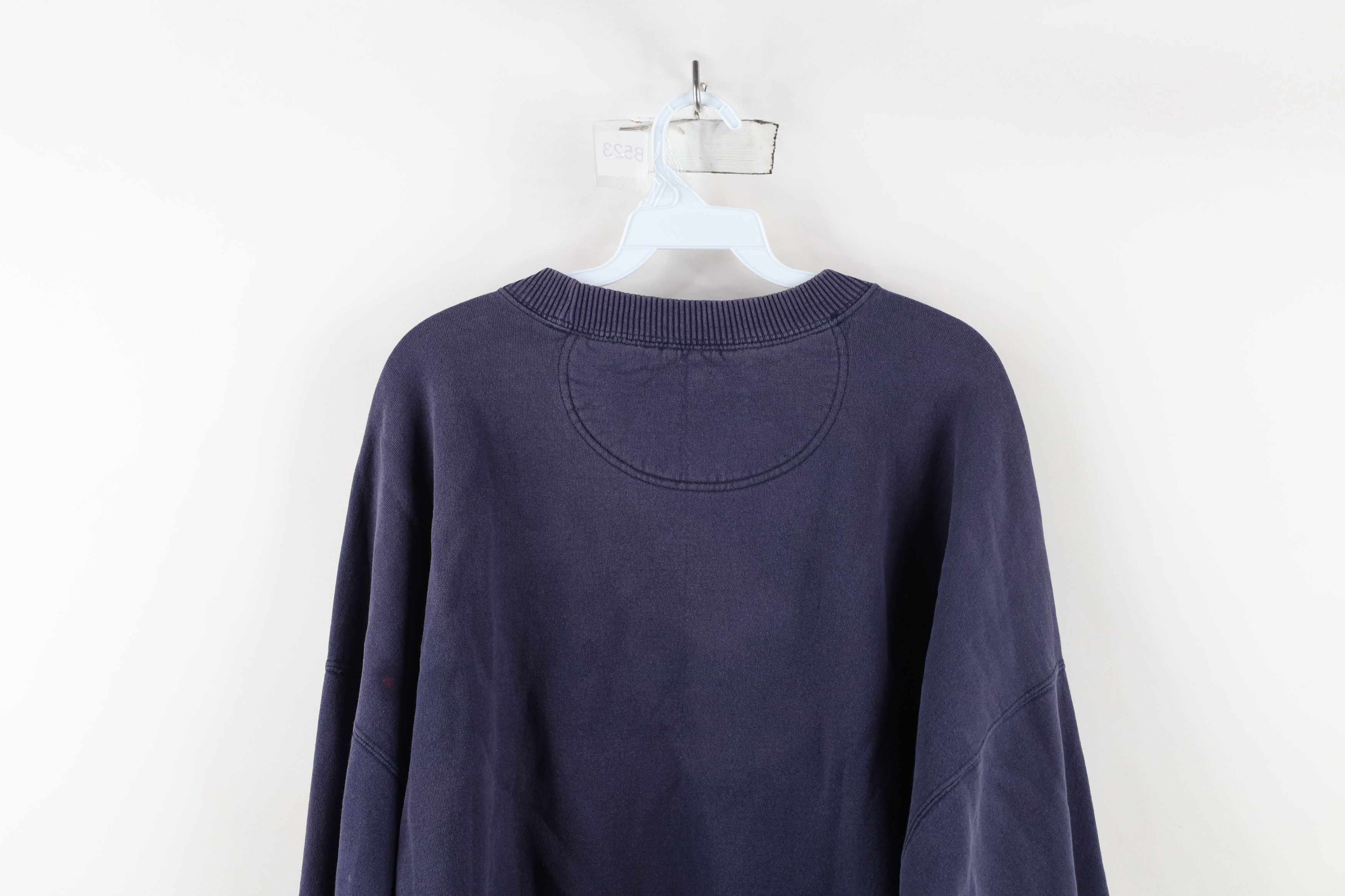Starter × Vintage Vintage 90s Starter Heavyweight Crewneck Sweatshirt Blue Size US XXL / EU 58 / 5 - 12 Thumbnail