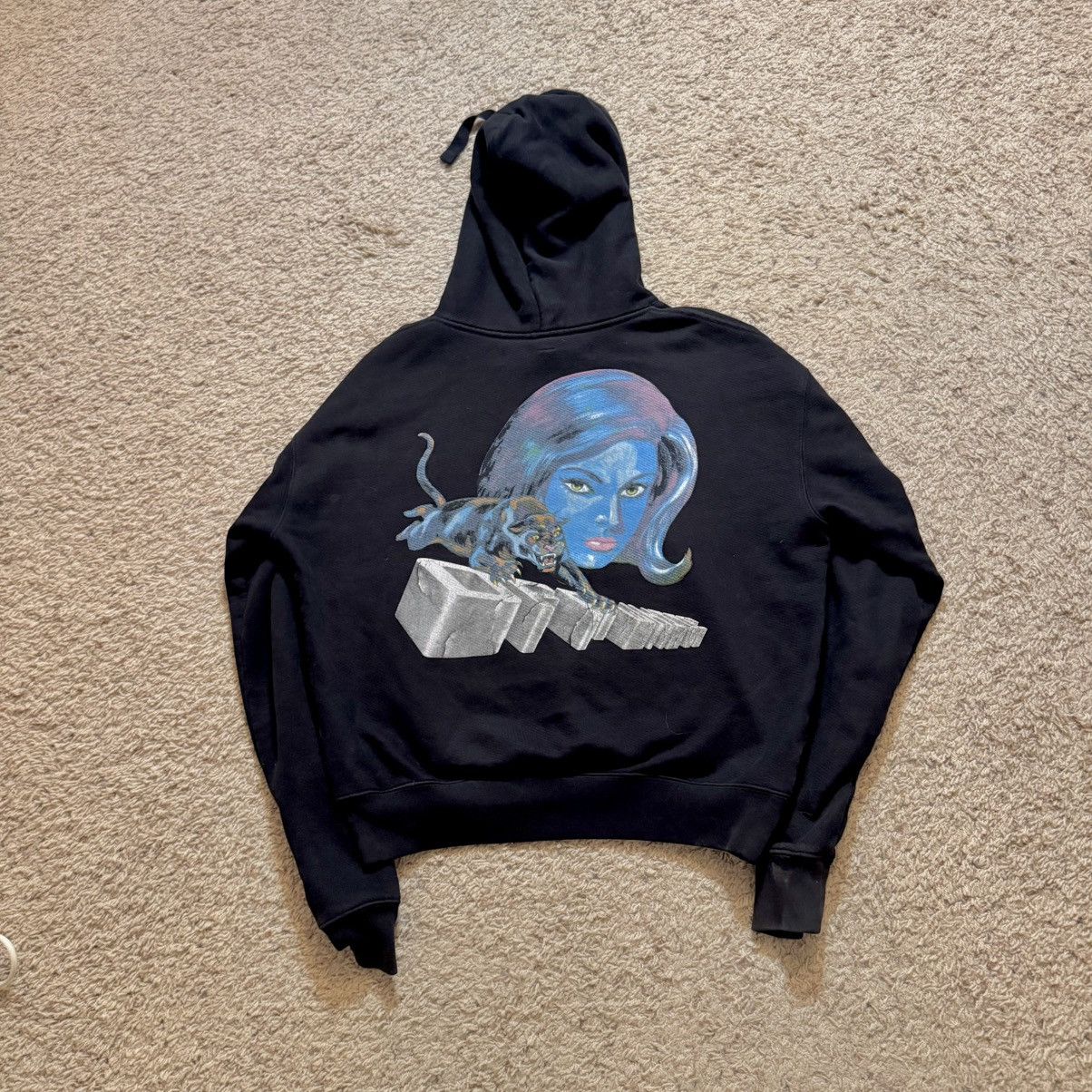 Off-White Off-White Black Pullover Leopard Girl Graphic Hoodie Size US L / EU 52-54 / 3 - 8 Thumbnail