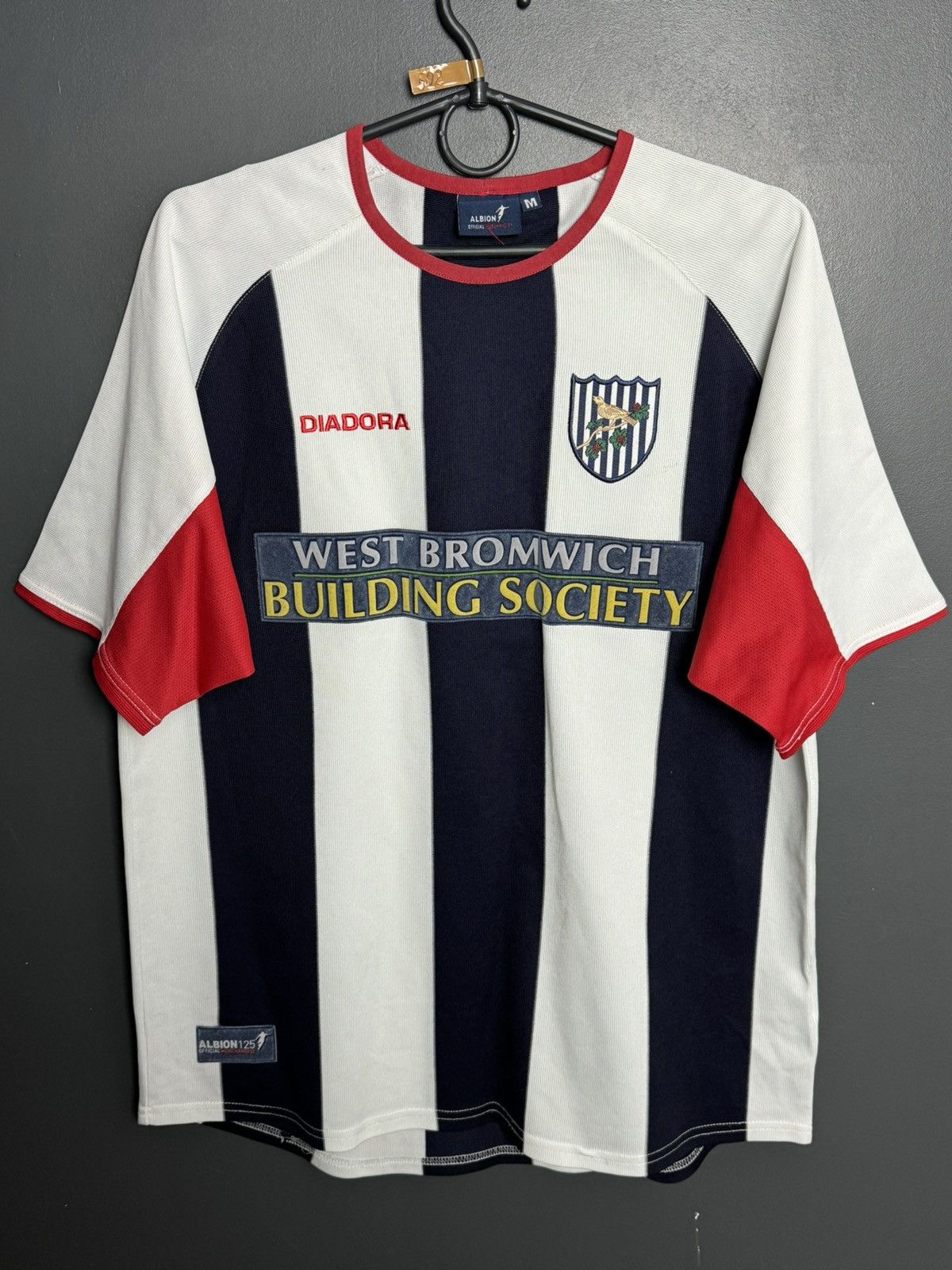 Diadora West Bromwich Albion 03/04 Home Football Jersey Size US M / EU 48-50 / 2 - 1 Thumbnail