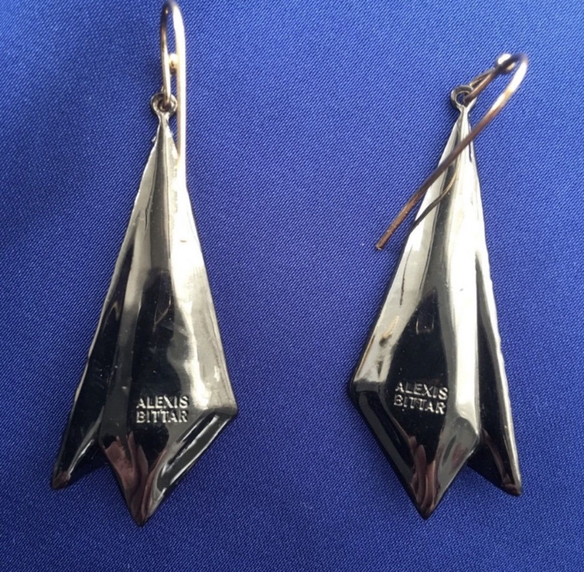 Alexis Bittar Alexis Bittar Two Tone Origami Earrings Size ONE SIZE - 2 Thumbnail
