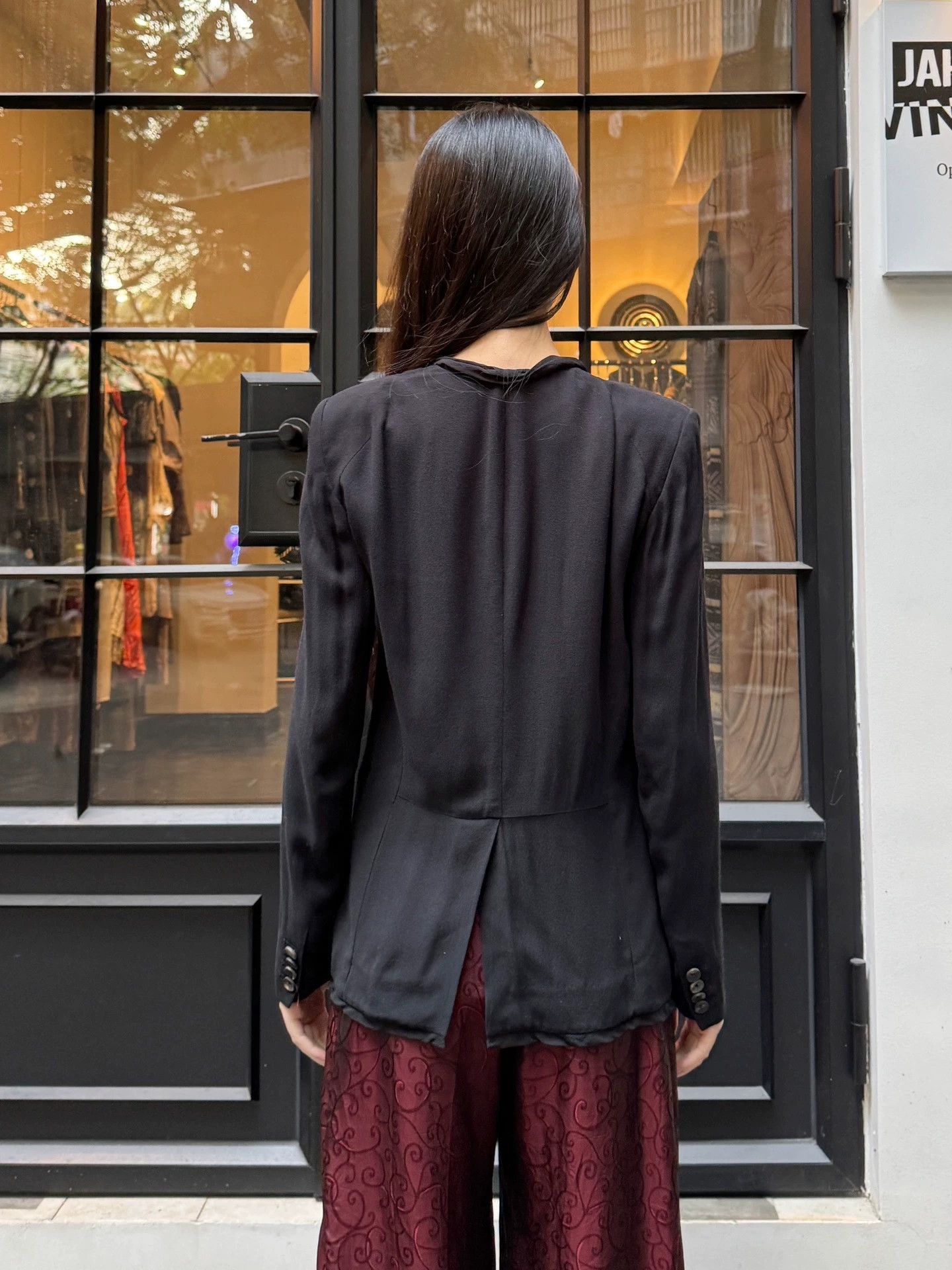 Helmut Lang Helmut Lang 2011 Drapey Slim Blazer Size 0 Vintage Size XS / US 0-2 / IT 36-38 - 8 Thumbnail