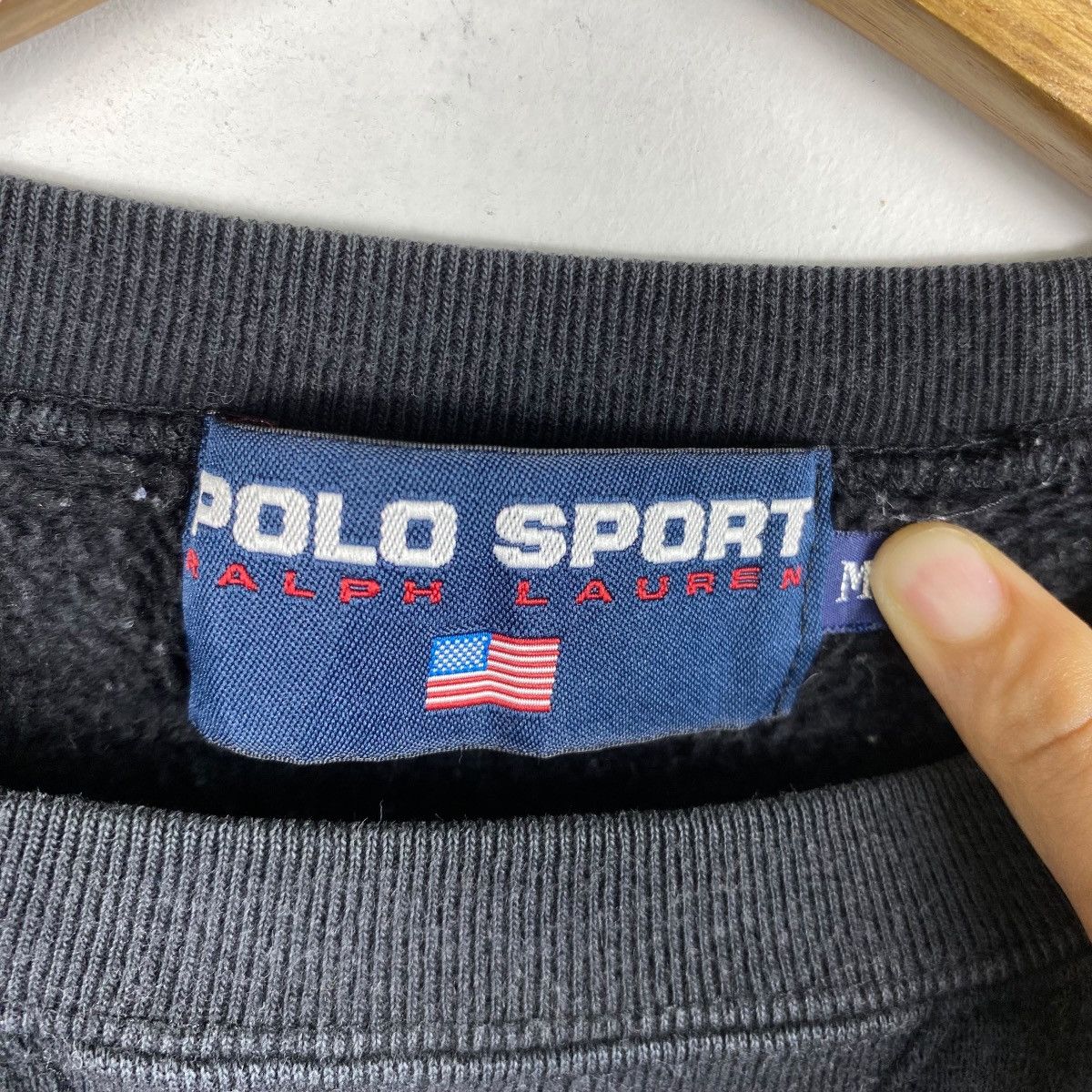 Ralph Lauren × Vintage Vintage 00's POLO SPORT By Ralph Lauren Small Pony Crewneck Size US M / EU 48-50 / 2 - 5 Thumbnail