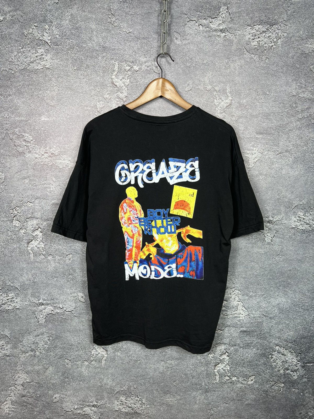 Band Tees Skepta Greaze Mode Album Band T-shirt Tee Size US M / EU 48-50 / 2 - 2 Thumbnail