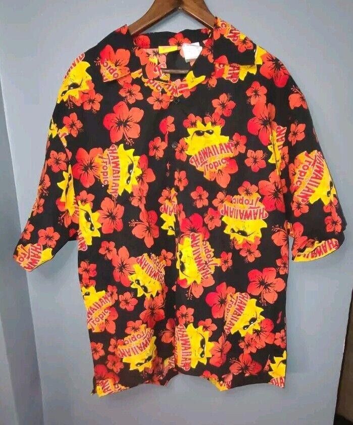 Designer Hawaiian Tropic Shirt Men's Size XL Floral Tropical Camp Size US XL / EU 56 / 4 - 1 Thumbnail
