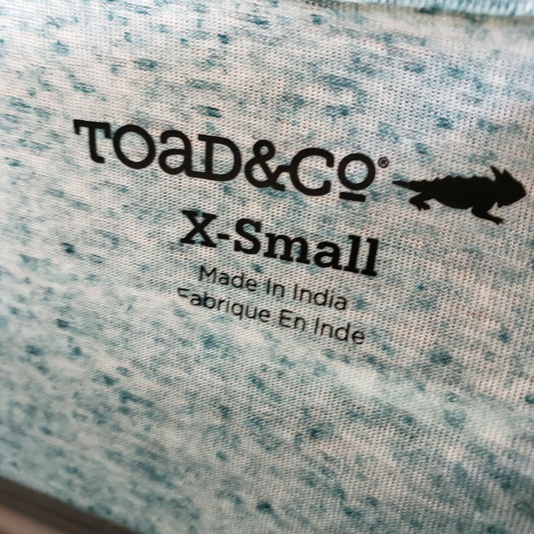 Toad&Co Toad&Co Womens Ember 3/4 Sleeve Tee XS Blue Heathered Tee Mens? Size XS / US 0-2 / IT 36-38 - 6 Thumbnail