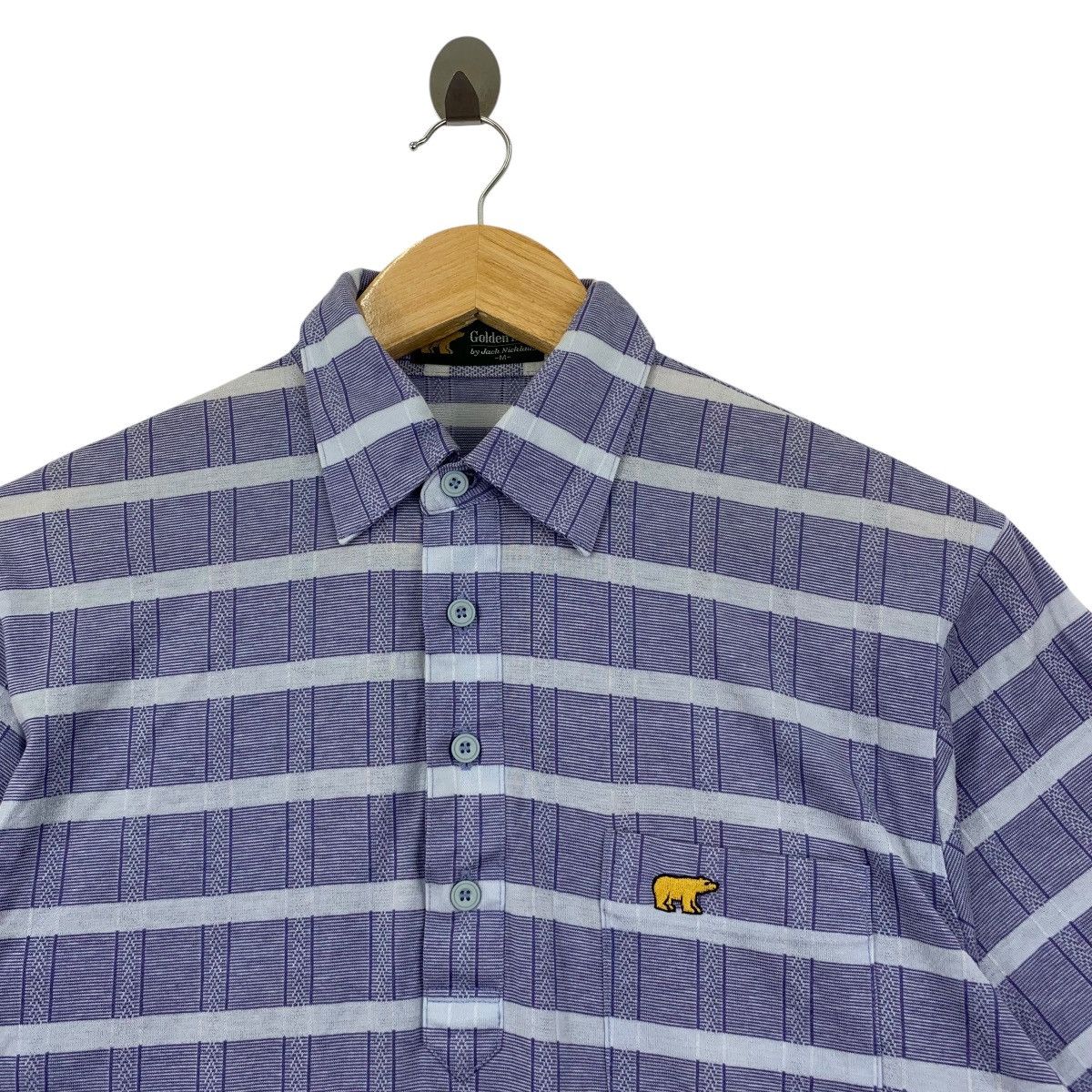Golden Bear Vintage GOLDEN BEAR USA Jack Nicklaus Plaids Tee Shirt Top Size US M / EU 48-50 / 2 - 4 Thumbnail
