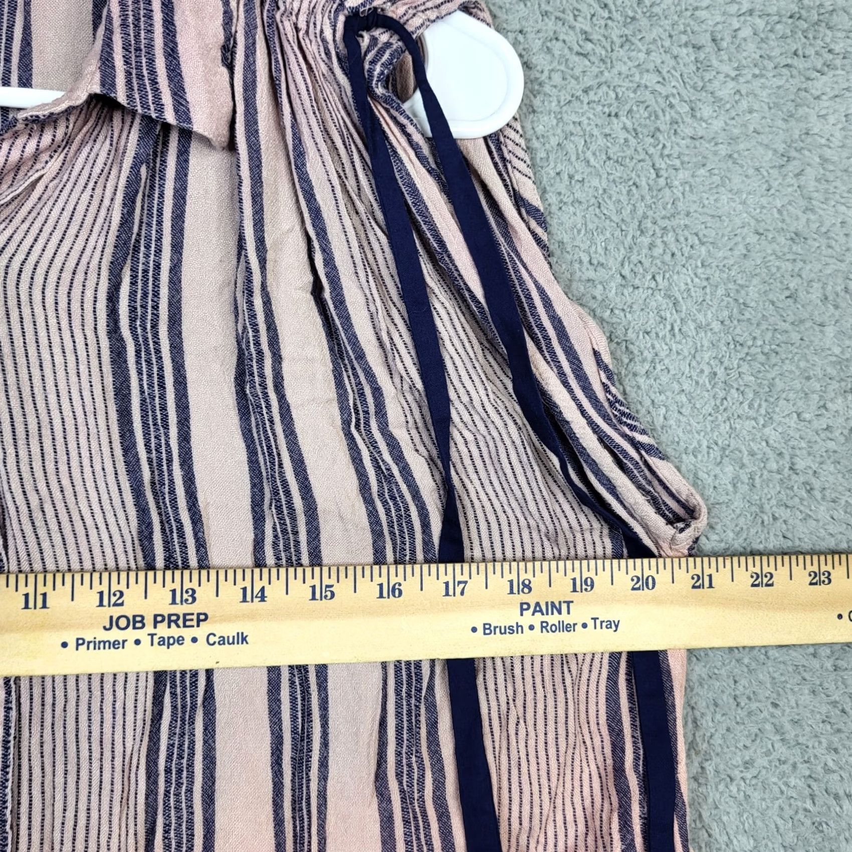 Free People Free People Button-Up Sleeveless Shirt Multicolor Stripe S Regular Womens Girls? Size S / US 4 / IT 40 - 4 Thumbnail
