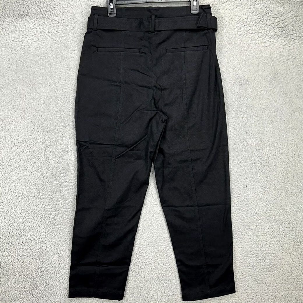 Banana Republic VINTAGE Banana Republic Pants? No, not vintage. Banana Republic Pull On Pants Women 10 Black High Rise Tapered Belted Pocket NEW Size 32" / US 10 / IT 46 - 2 Thumbnail