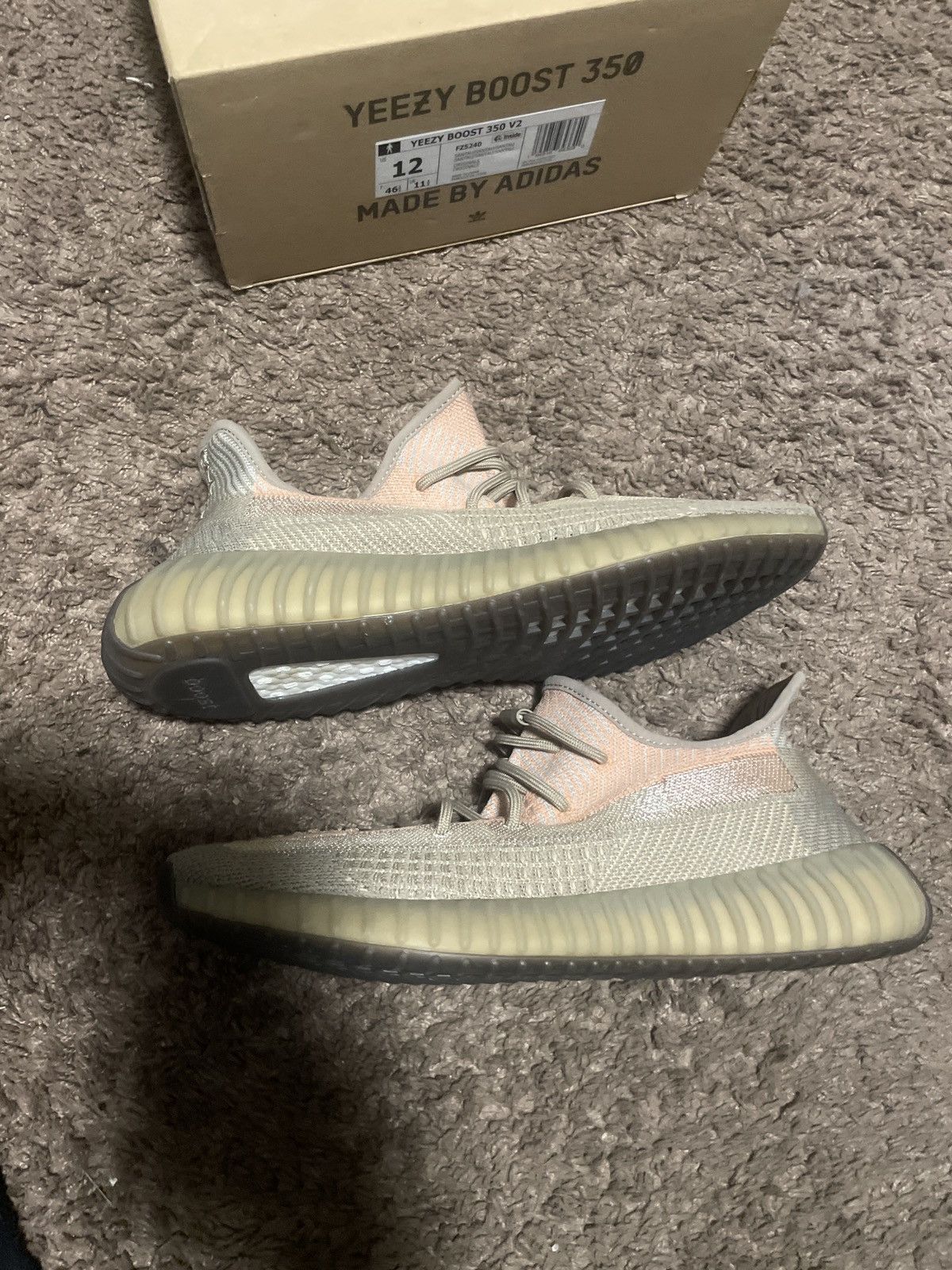 Adidas Yeezy boost 350 v2 Size US 12 / EU 45 - 3 Thumbnail